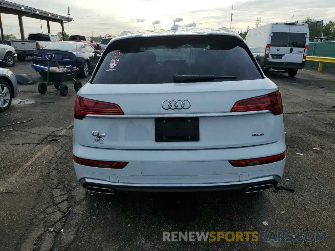 6 Фотография поврежденного автомобиля WA1EAAFY7N2009449 AUDI Q5 2022