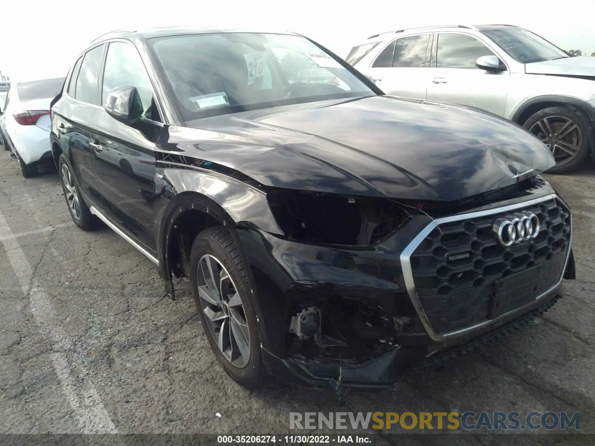 1 Фотография поврежденного автомобиля WA1EAAFY8N2018564 AUDI Q5 2022