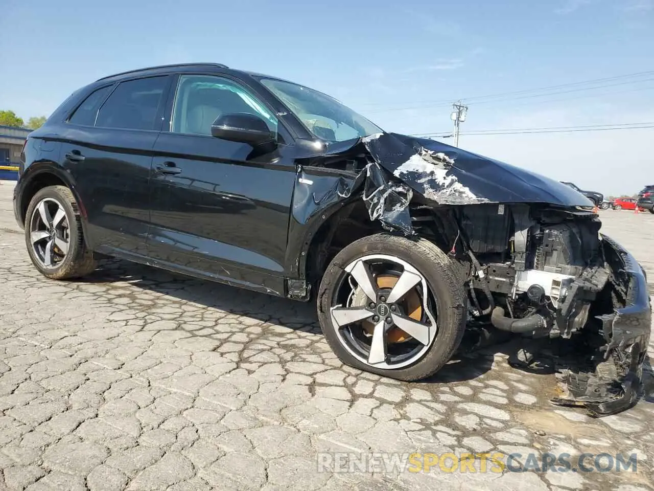4 Фотография поврежденного автомобиля WA1EAAFY8N2054528 AUDI Q5 2022