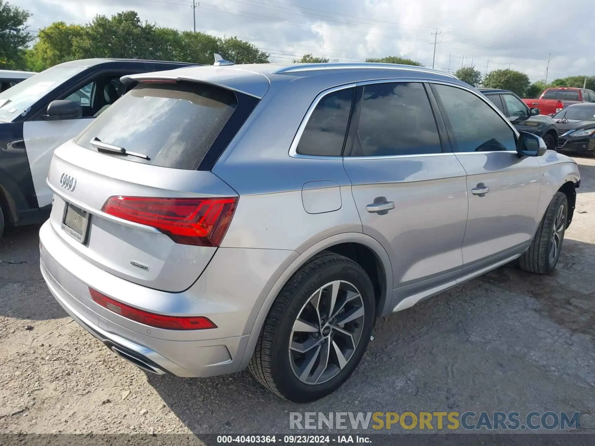 4 Фотография поврежденного автомобиля WA1EAAFY8N2114064 AUDI Q5 2022