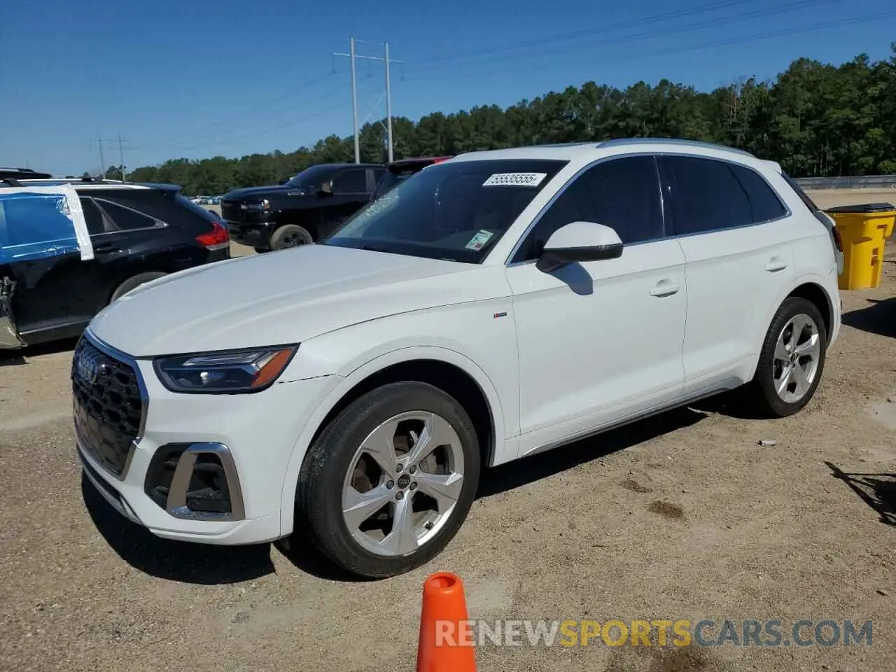 1 Фотография поврежденного автомобиля WA1EAAFY9N2108550 AUDI Q5 2022