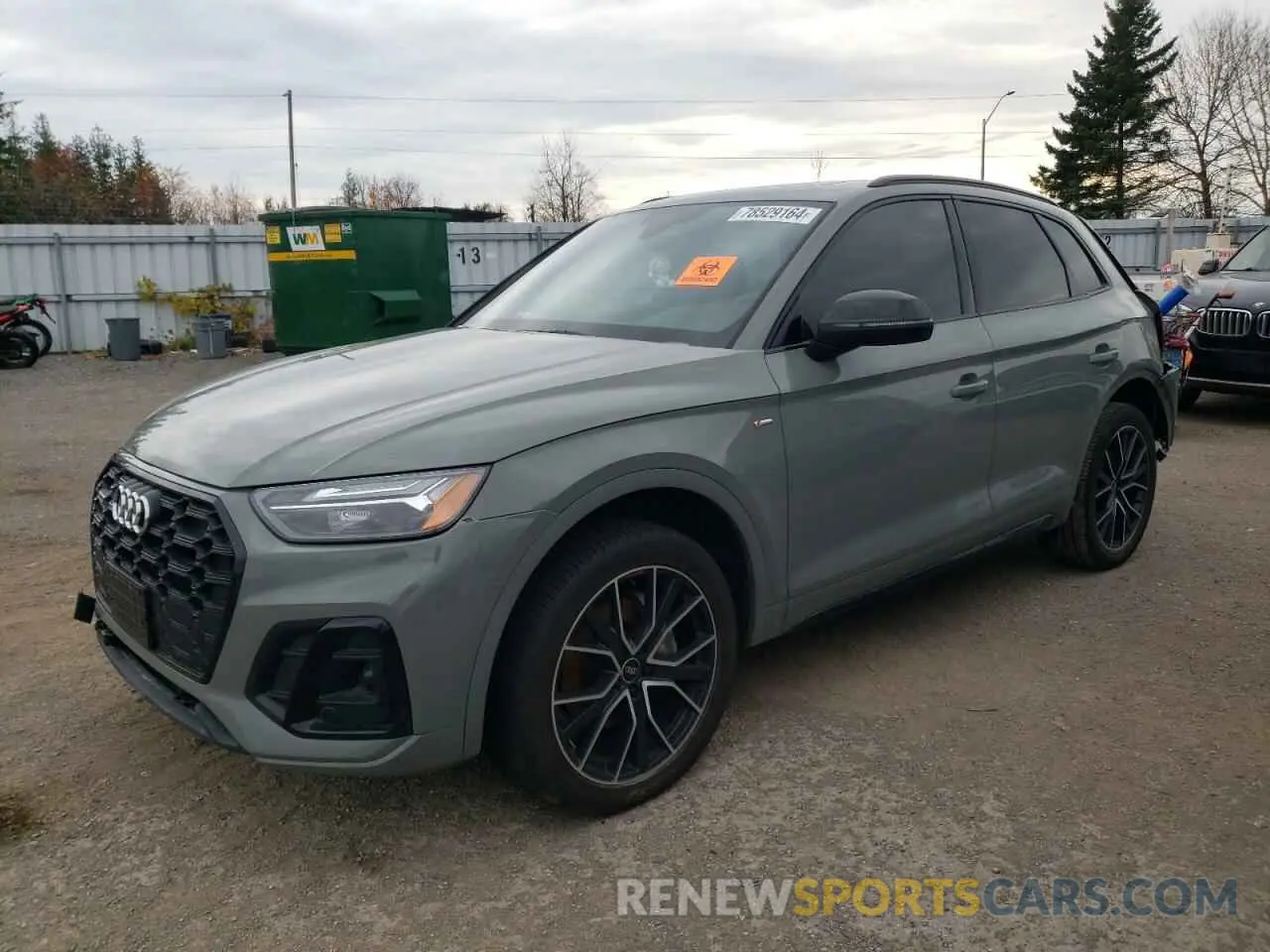 1 Photograph of a damaged car WA1EABFY9N2095109 AUDI Q5 2022