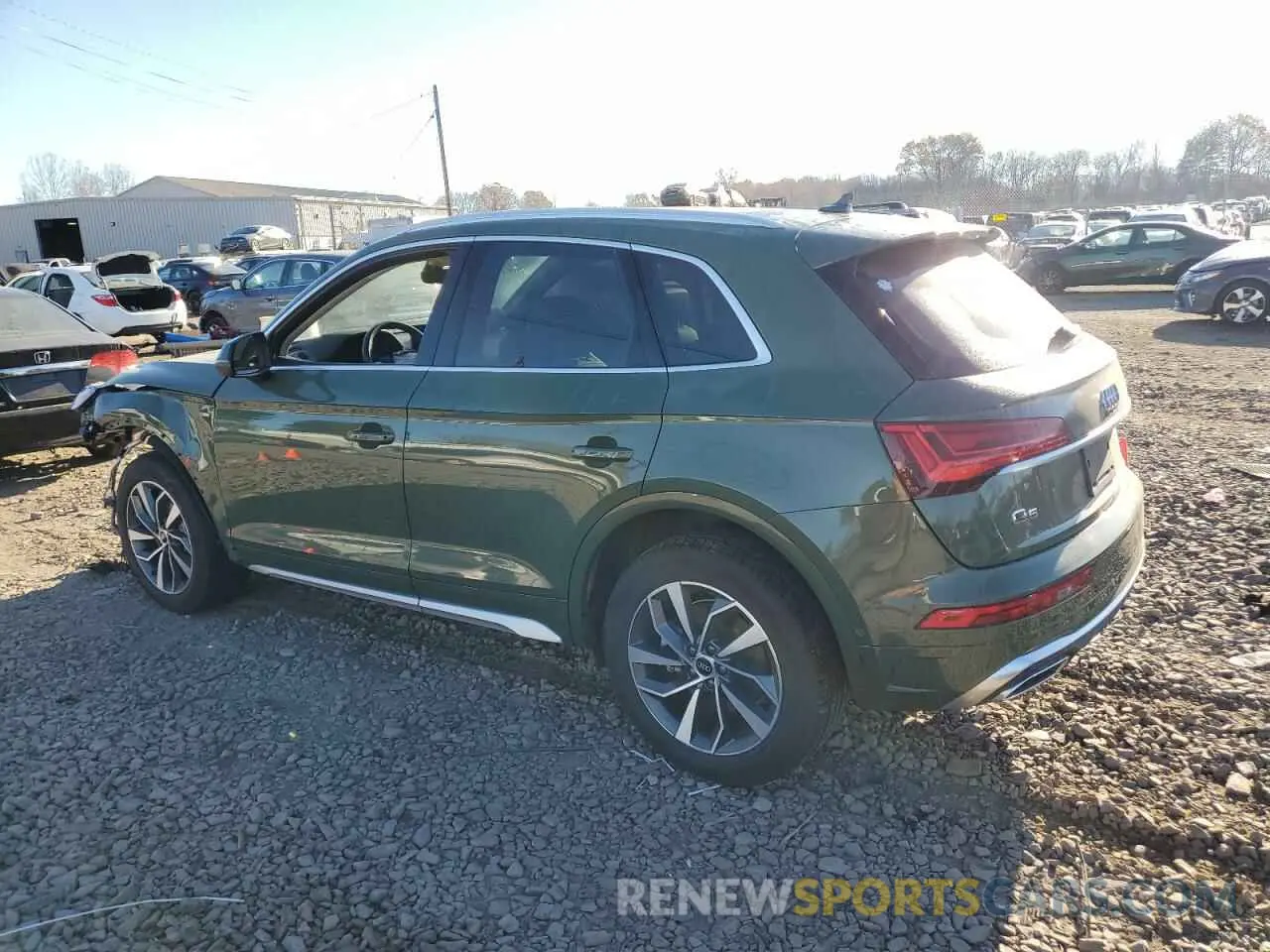 2 Фотография поврежденного автомобиля WA1FAAFY3N2109049 AUDI Q5 2022