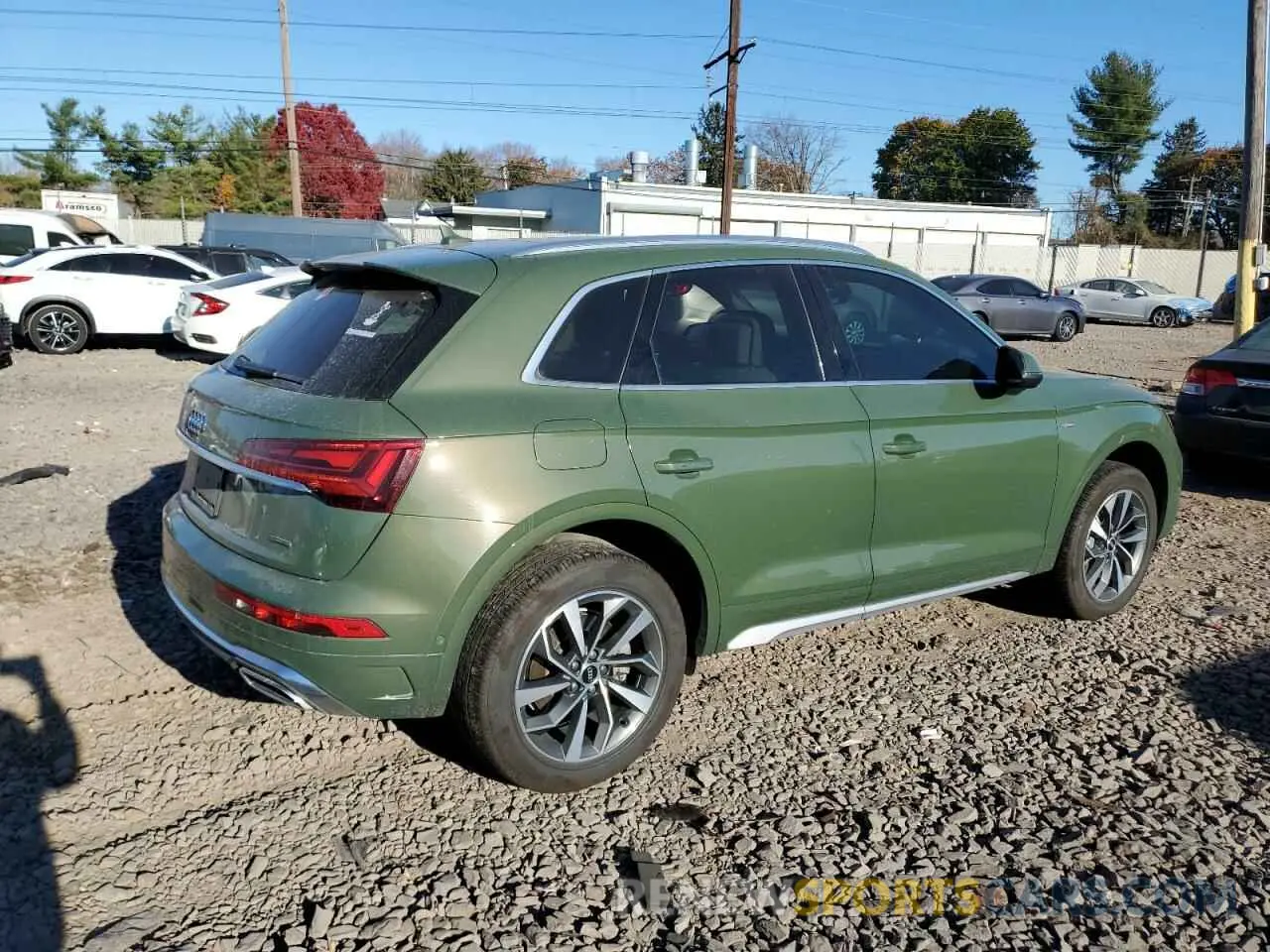 3 Фотография поврежденного автомобиля WA1FAAFY3N2109049 AUDI Q5 2022