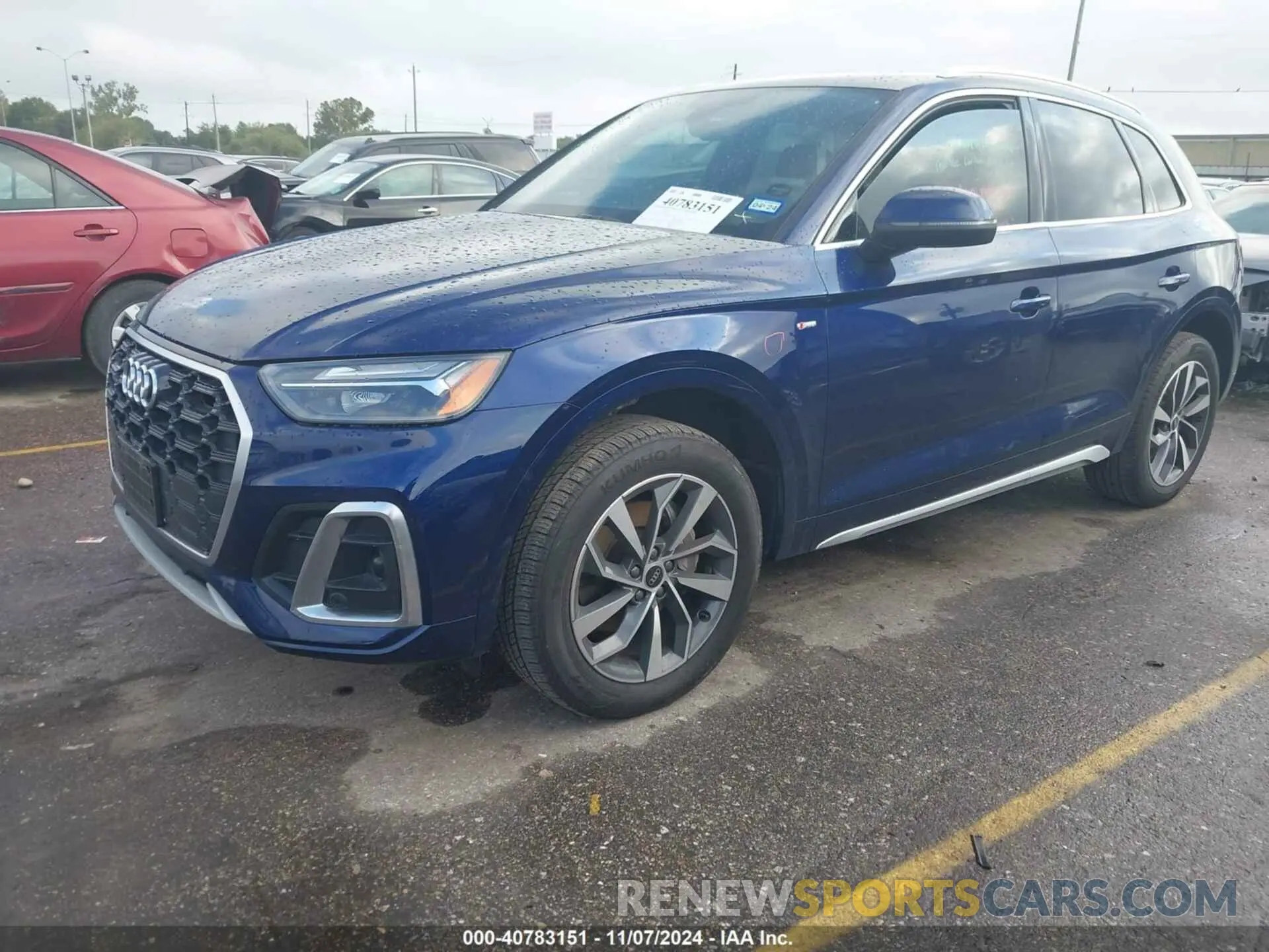 2 Photograph of a damaged car WA1GAAFY2N2069213 AUDI Q5 2022