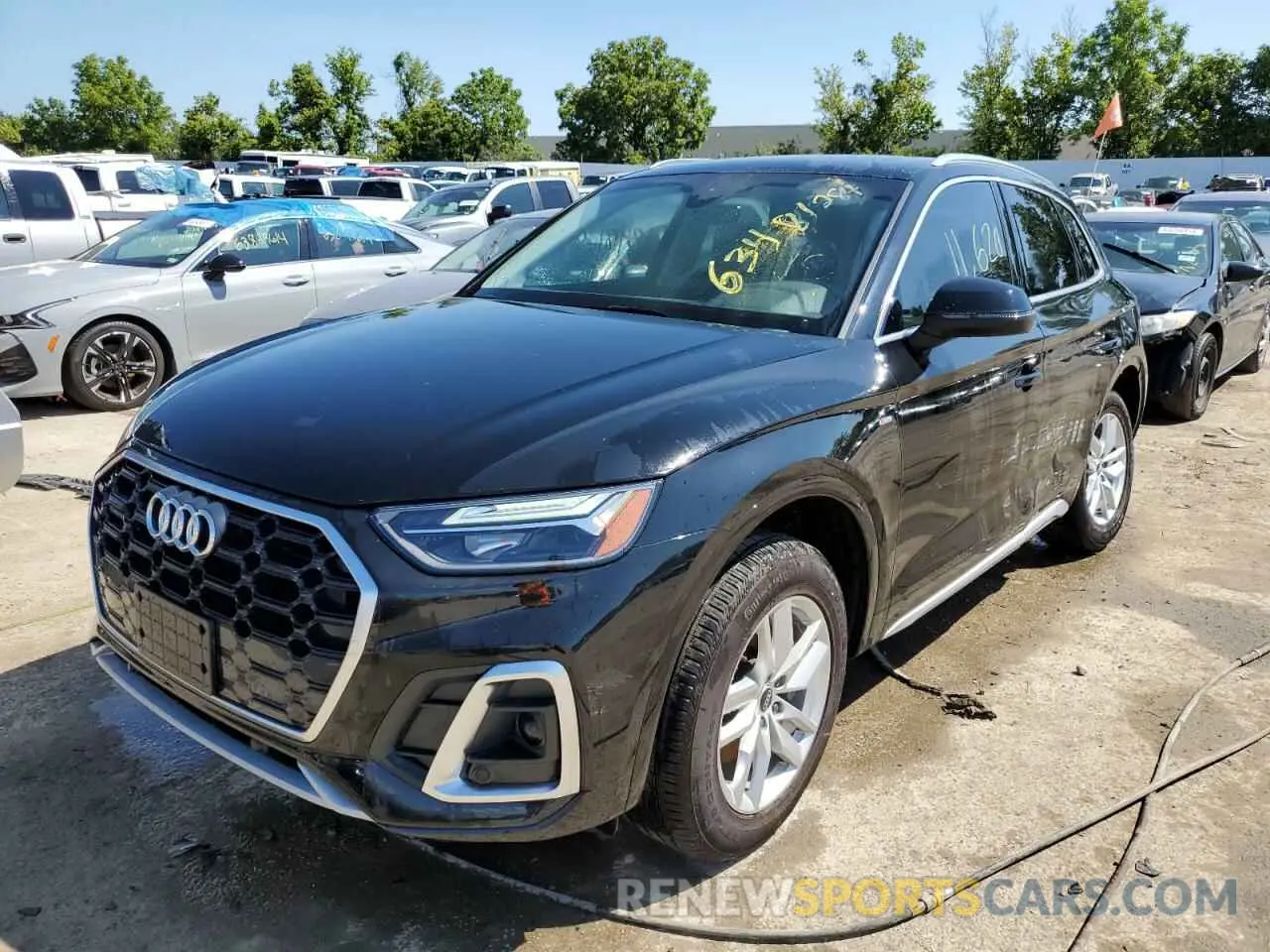 1 Photograph of a damaged car WA1GAAFY5N2057086 AUDI Q5 2022