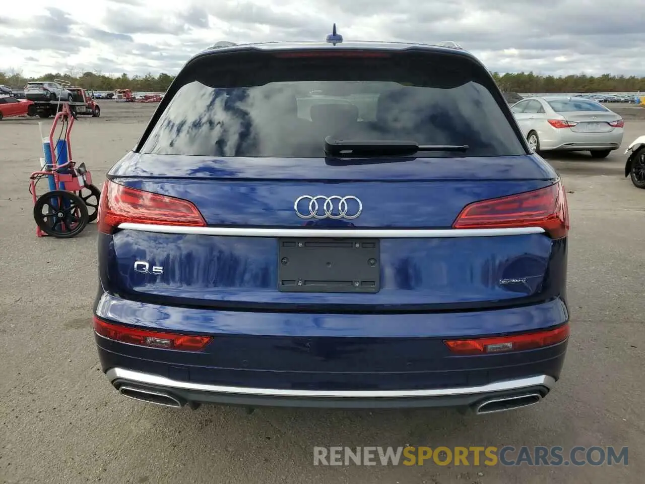 6 Фотография поврежденного автомобиля WA1GAAFY5N2082165 AUDI Q5 2022