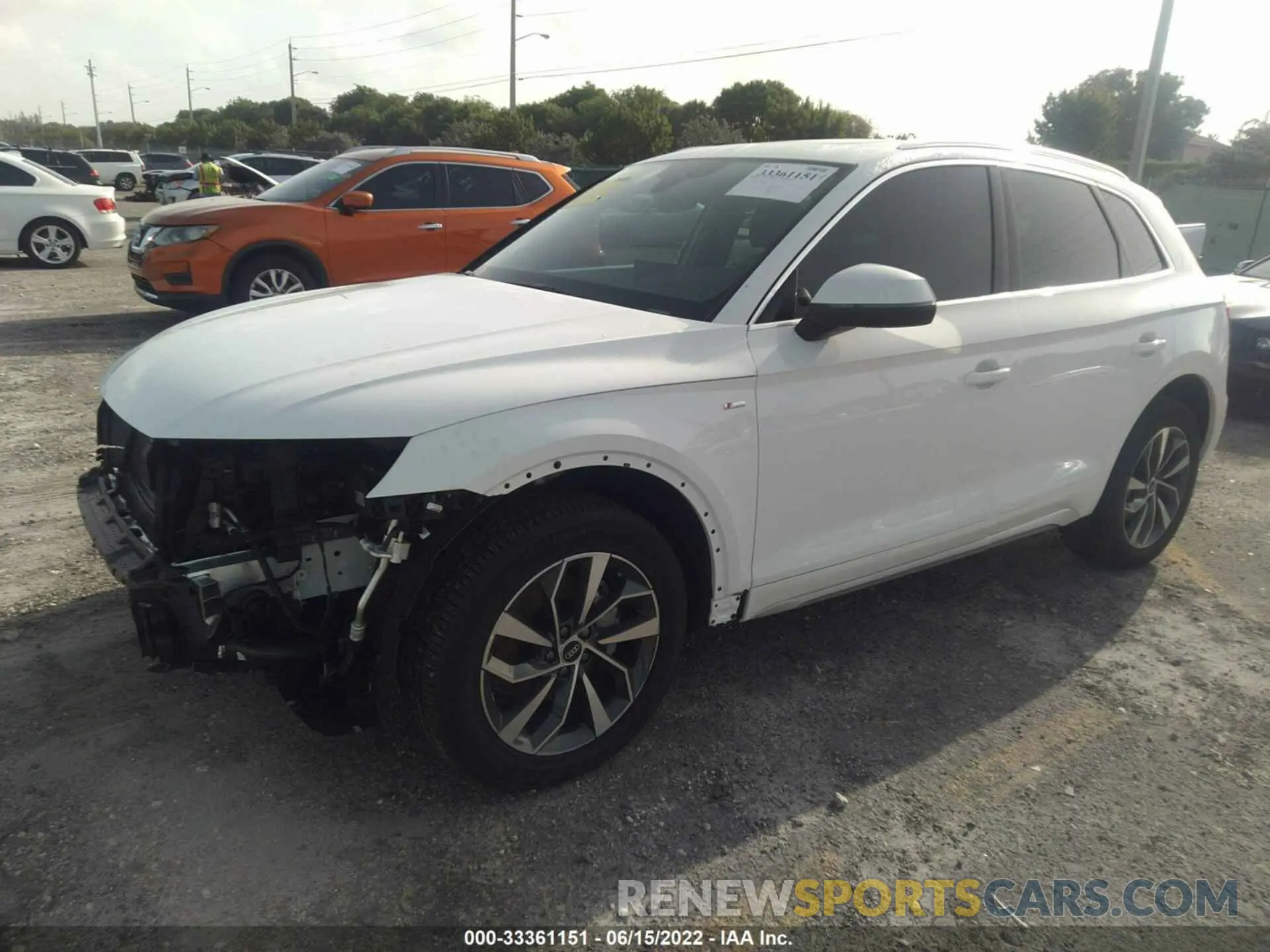 2 Фотография поврежденного автомобиля WA1GAAFY6N2021357 AUDI Q5 2022