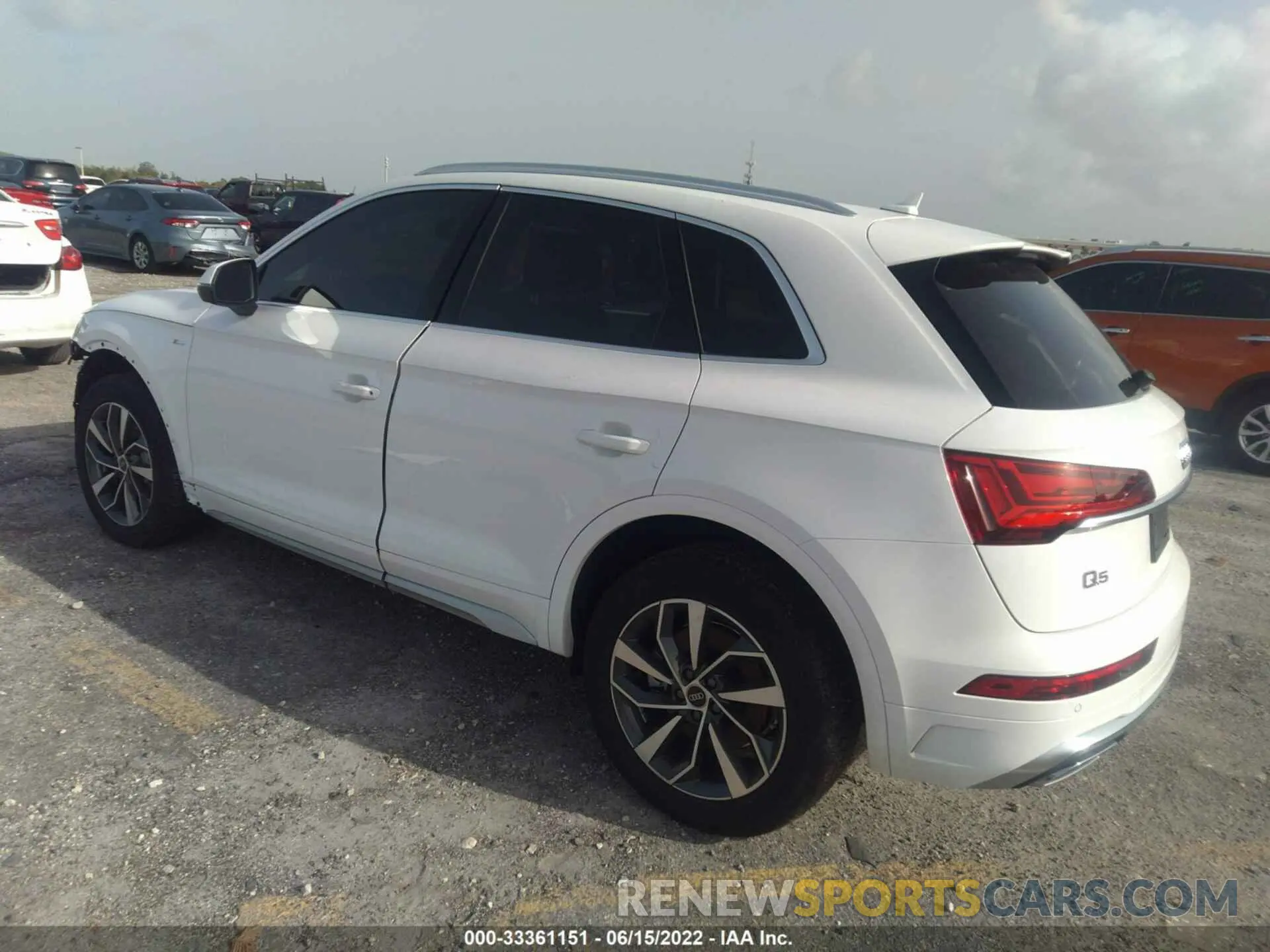 3 Фотография поврежденного автомобиля WA1GAAFY6N2021357 AUDI Q5 2022