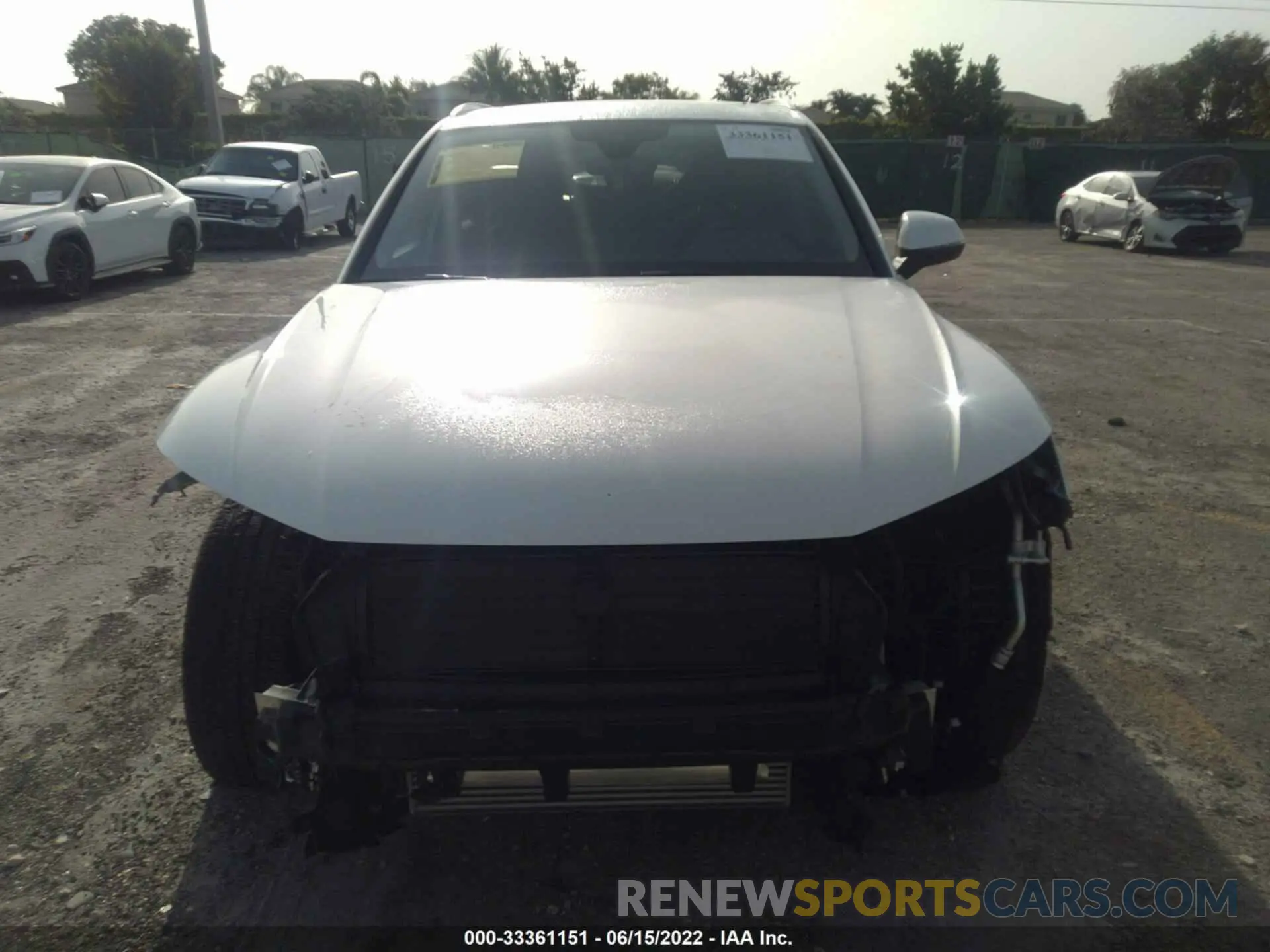 6 Фотография поврежденного автомобиля WA1GAAFY6N2021357 AUDI Q5 2022