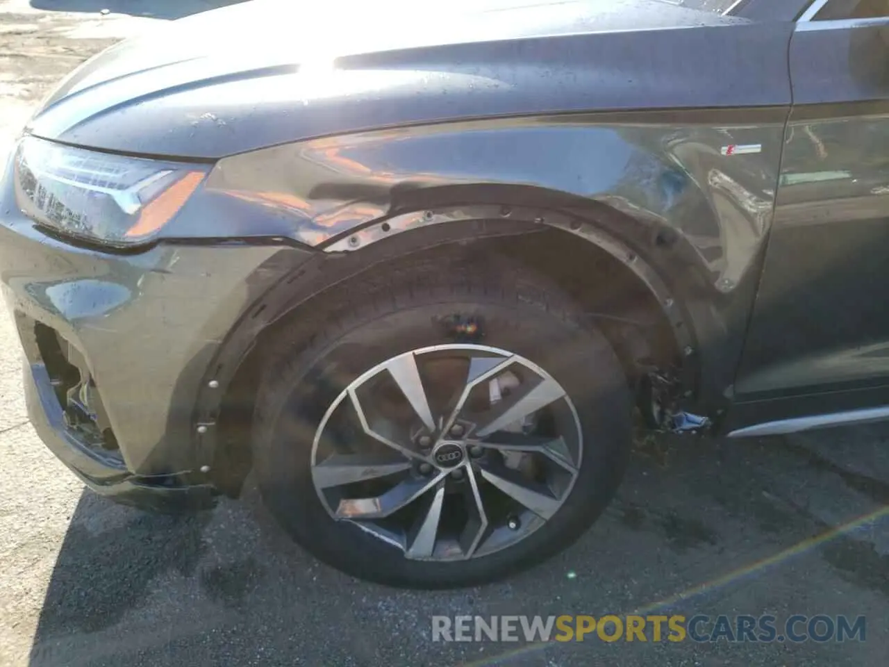 9 Фотография поврежденного автомобиля WA1GAAFY7N2105980 AUDI Q5 2022