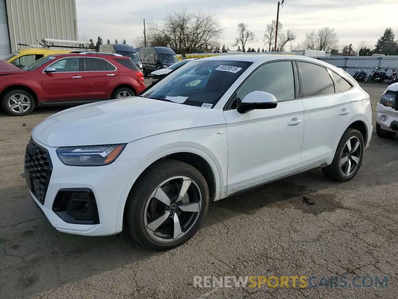 1 Photograph of a damaged car WA15AAFY6P2138916 AUDI Q5 2023
