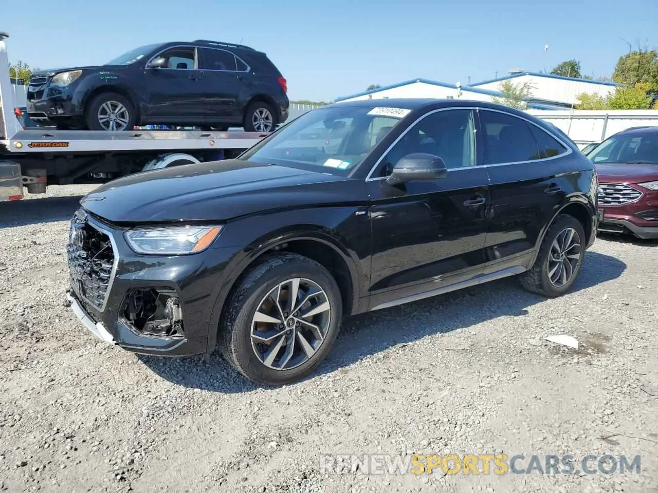 1 Photograph of a damaged car WA15AAFYXP2108382 AUDI Q5 2023