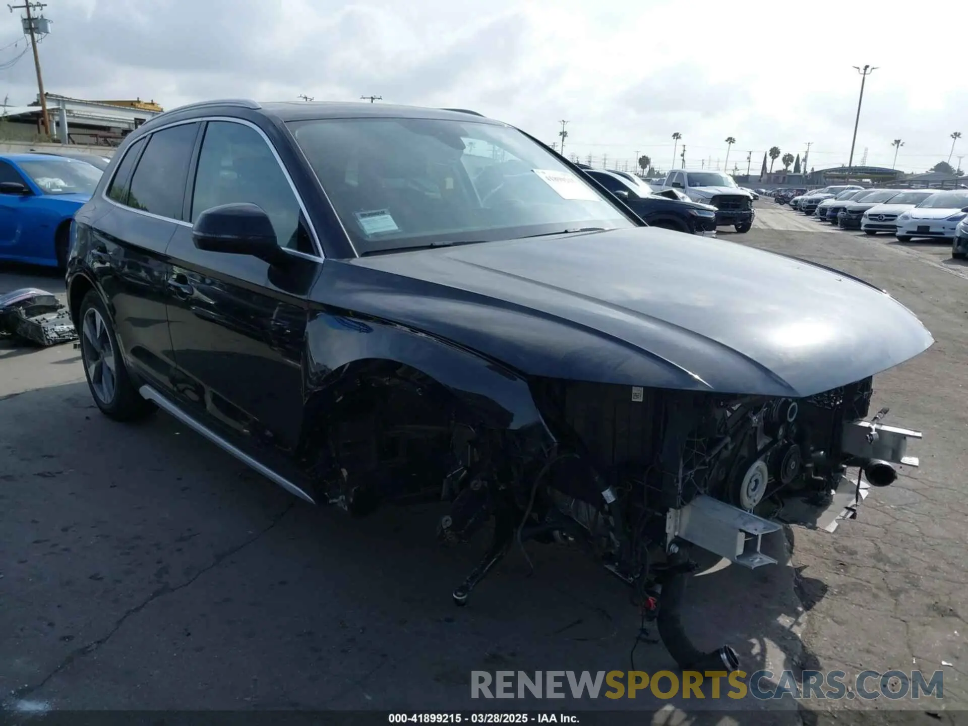 1 Фотография поврежденного автомобиля WA1ABAFY0P2193566 AUDI Q5 2023