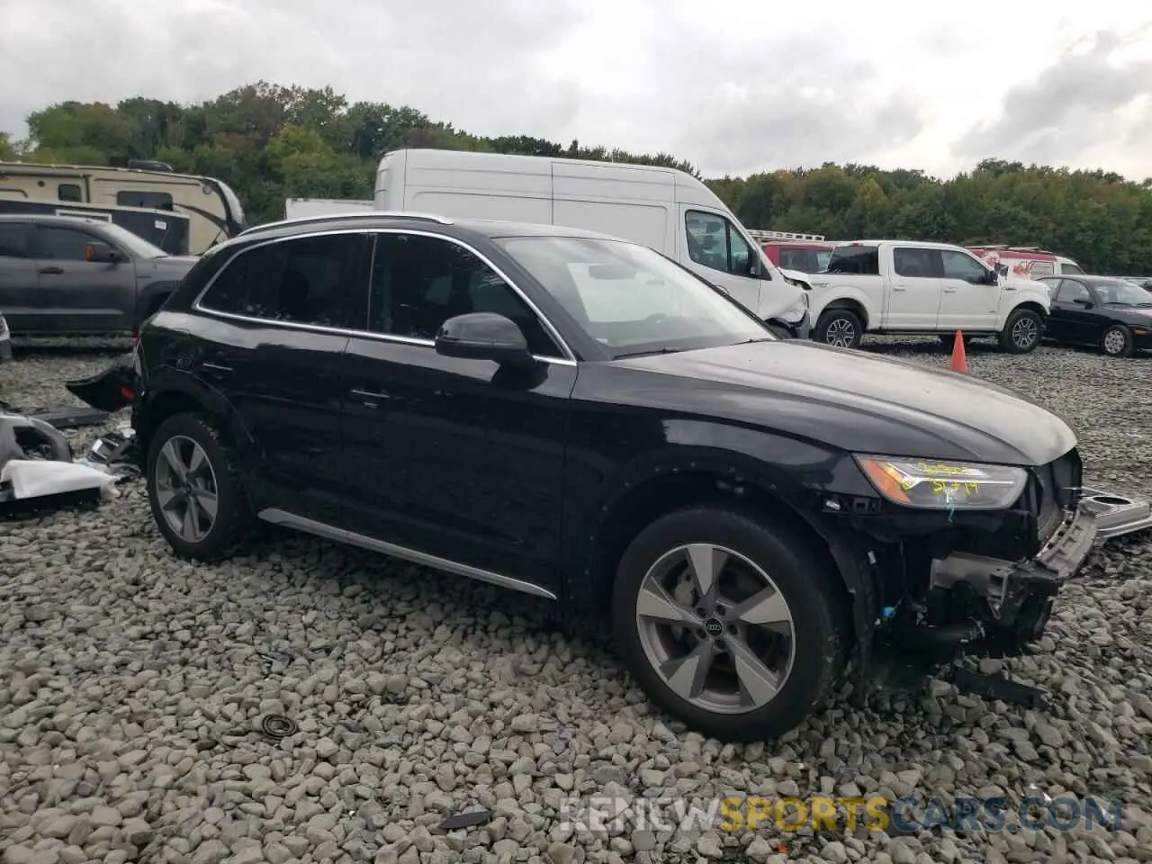 4 Фотография поврежденного автомобиля WA1ABAFY1P2069094 AUDI Q5 2023