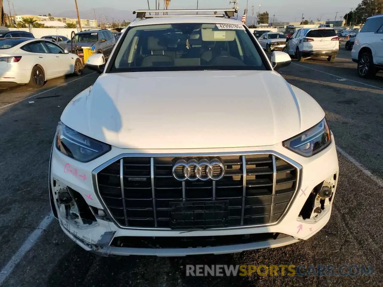 5 Photograph of a damaged car WA1ABAFY1P2145767 AUDI Q5 2023
