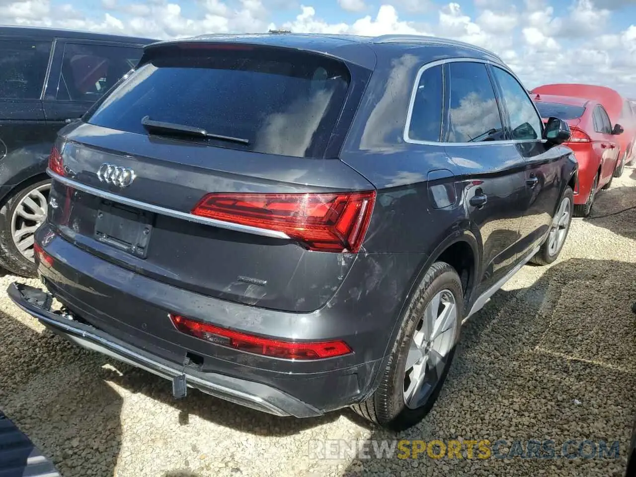 3 Фотография поврежденного автомобиля WA1ABAFY4P2045680 AUDI Q5 2023