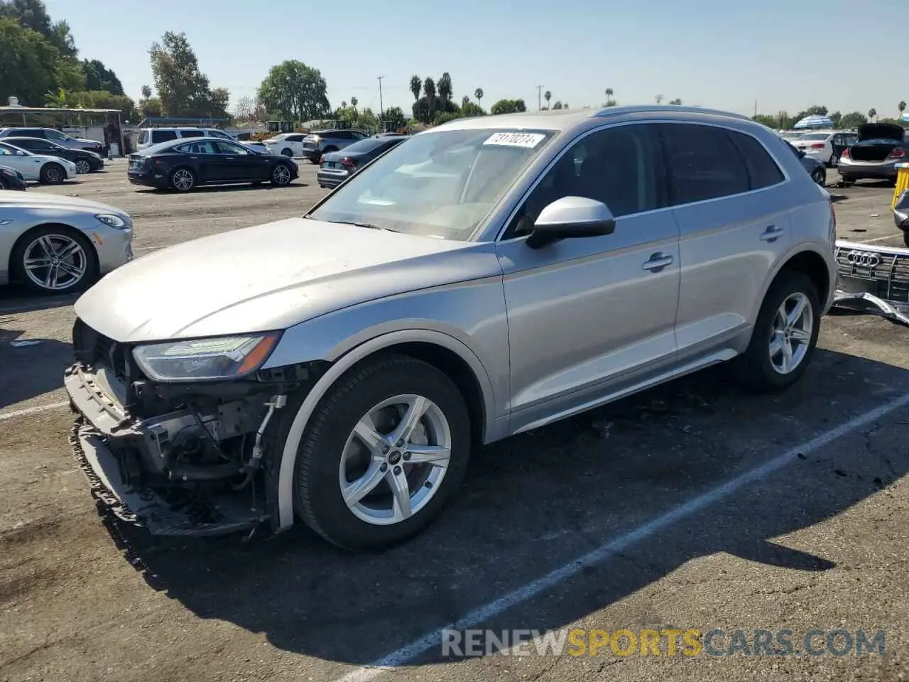 1 Photograph of a damaged car WA1ABAFY8P2108795 AUDI Q5 2023