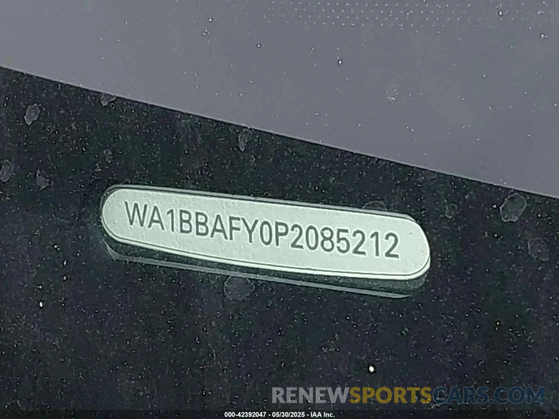 9 Photograph of a damaged car WA1BBAFY0P2085212 AUDI Q5 2023