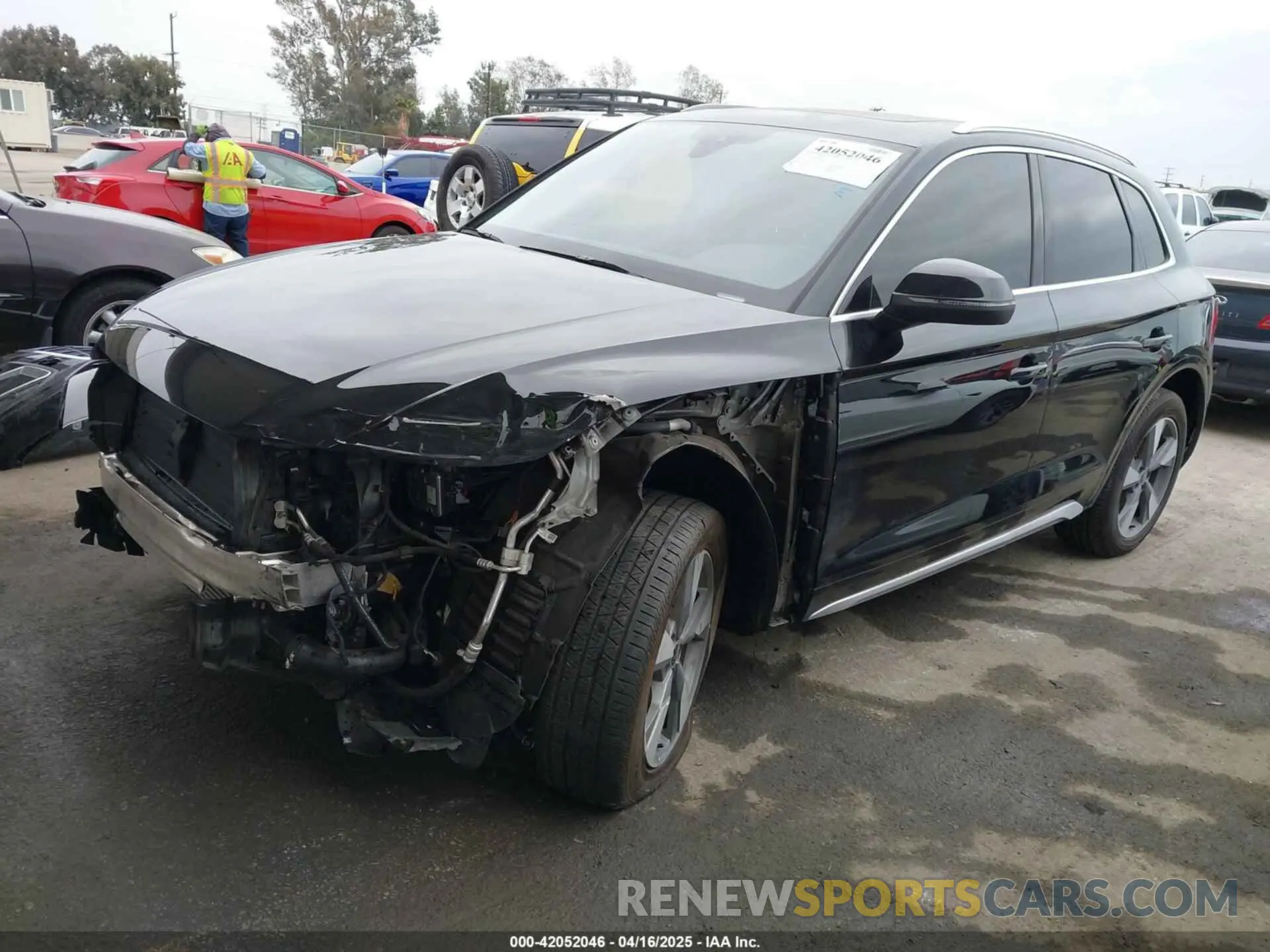 2 Photograph of a damaged car WA1BBAFY7P2187588 AUDI Q5 2023