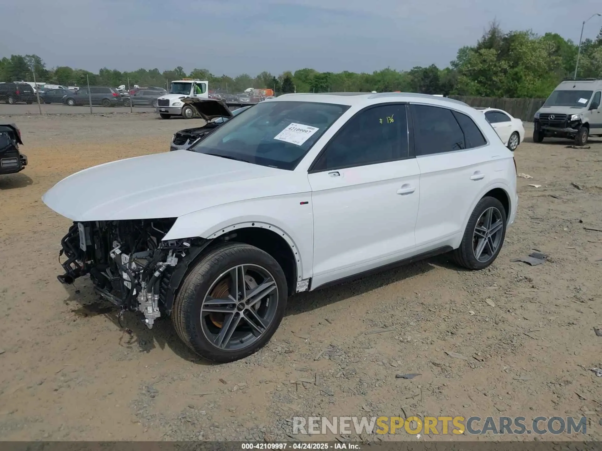 2 Фотография поврежденного автомобиля WA1E2BFY5P2092062 AUDI Q5 2023