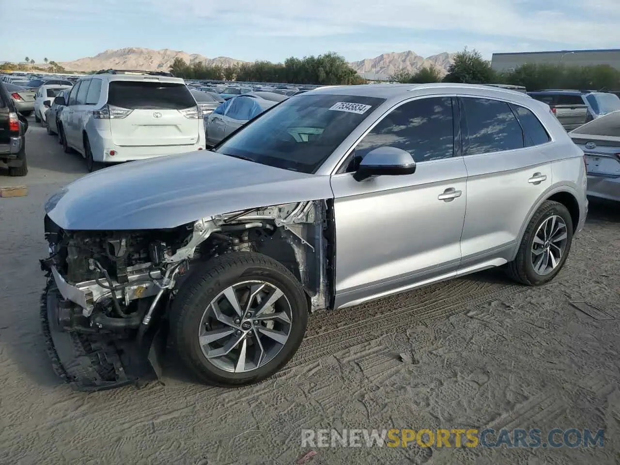 1 Фотография поврежденного автомобиля WA1EAAFY1P2077099 AUDI Q5 2023