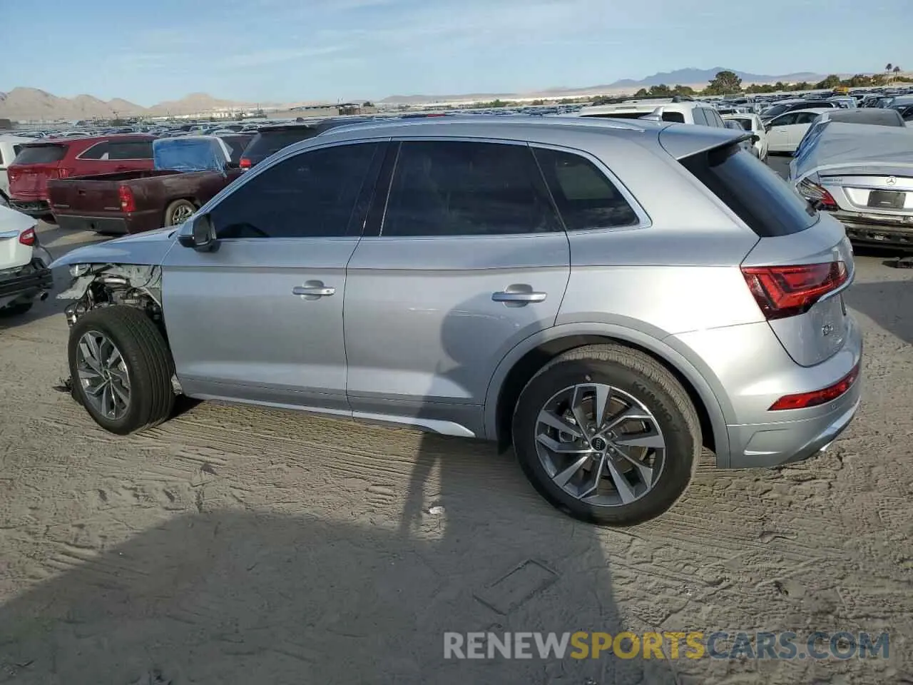 2 Фотография поврежденного автомобиля WA1EAAFY1P2077099 AUDI Q5 2023