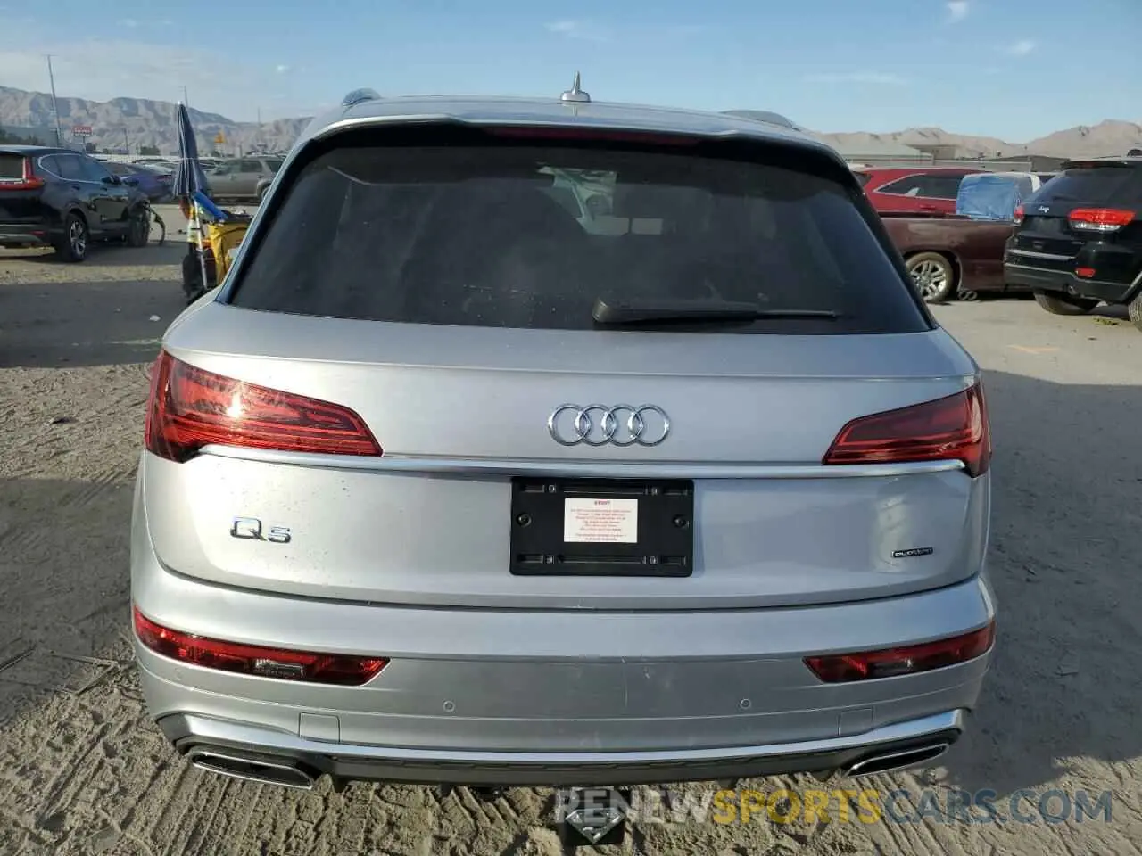 6 Фотография поврежденного автомобиля WA1EAAFY1P2077099 AUDI Q5 2023