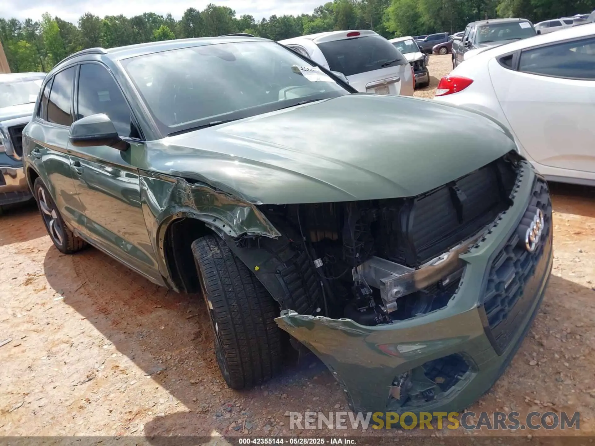 1 Фотография поврежденного автомобиля WA1EAAFY1P2111431 AUDI Q5 2023