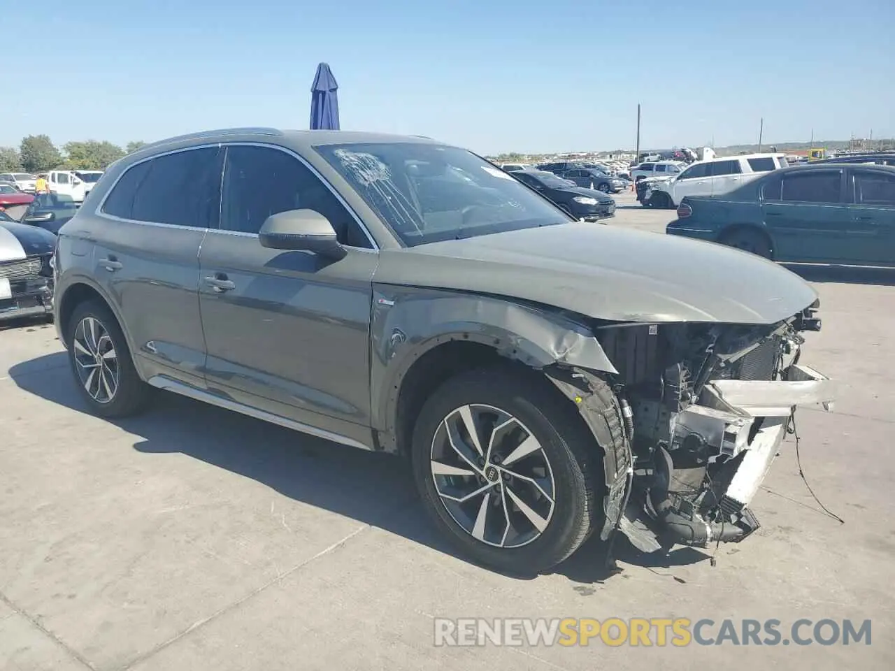 4 Фотография поврежденного автомобиля WA1EAAFY2P2114225 AUDI Q5 2023