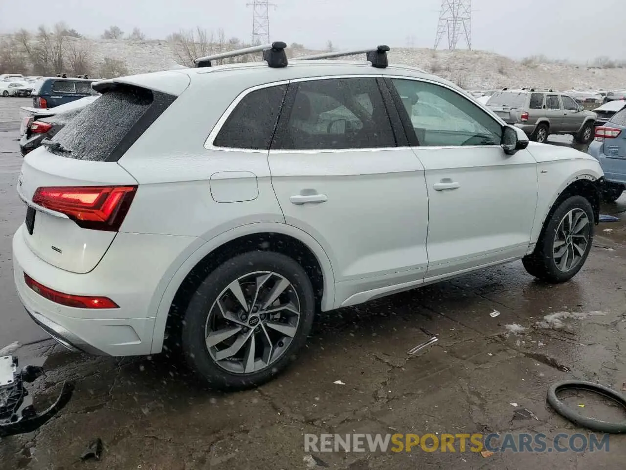 3 Фотография поврежденного автомобиля WA1EAAFY3P2056481 AUDI Q5 2023