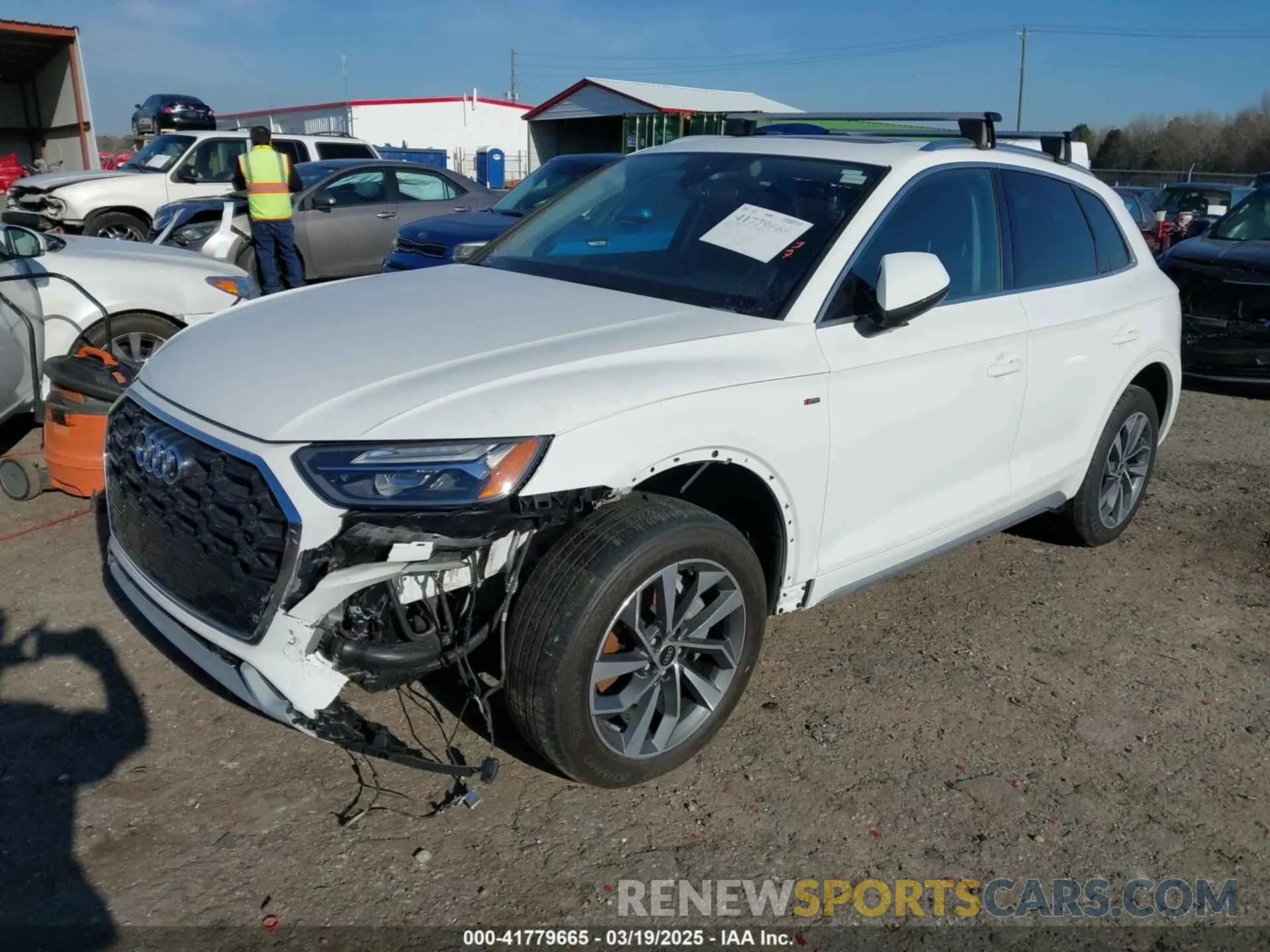 2 Photograph of a damaged car WA1EAAFY3P2116212 AUDI Q5 2023