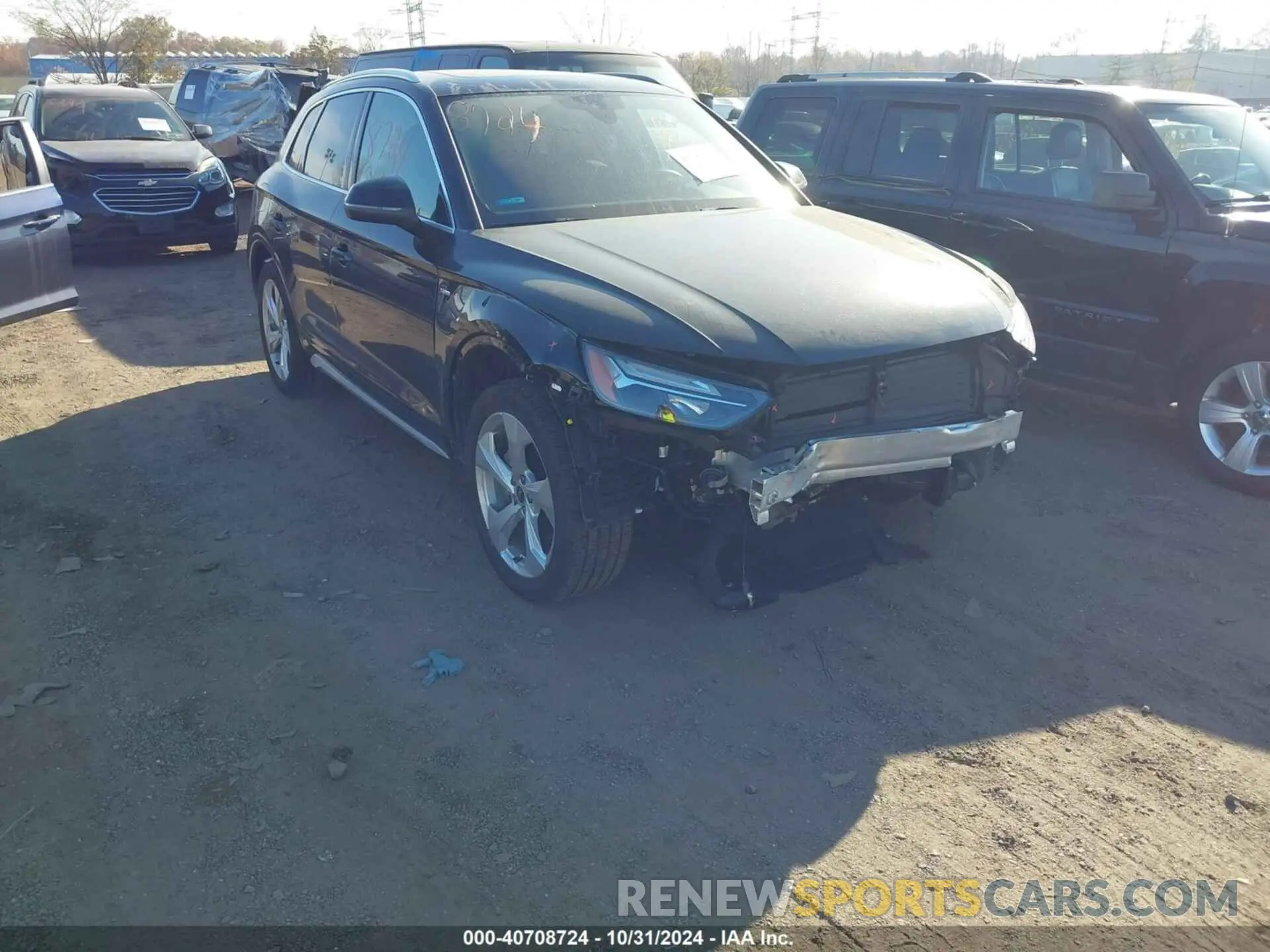 1 Photograph of a damaged car WA1EAAFY5P2021697 AUDI Q5 2023
