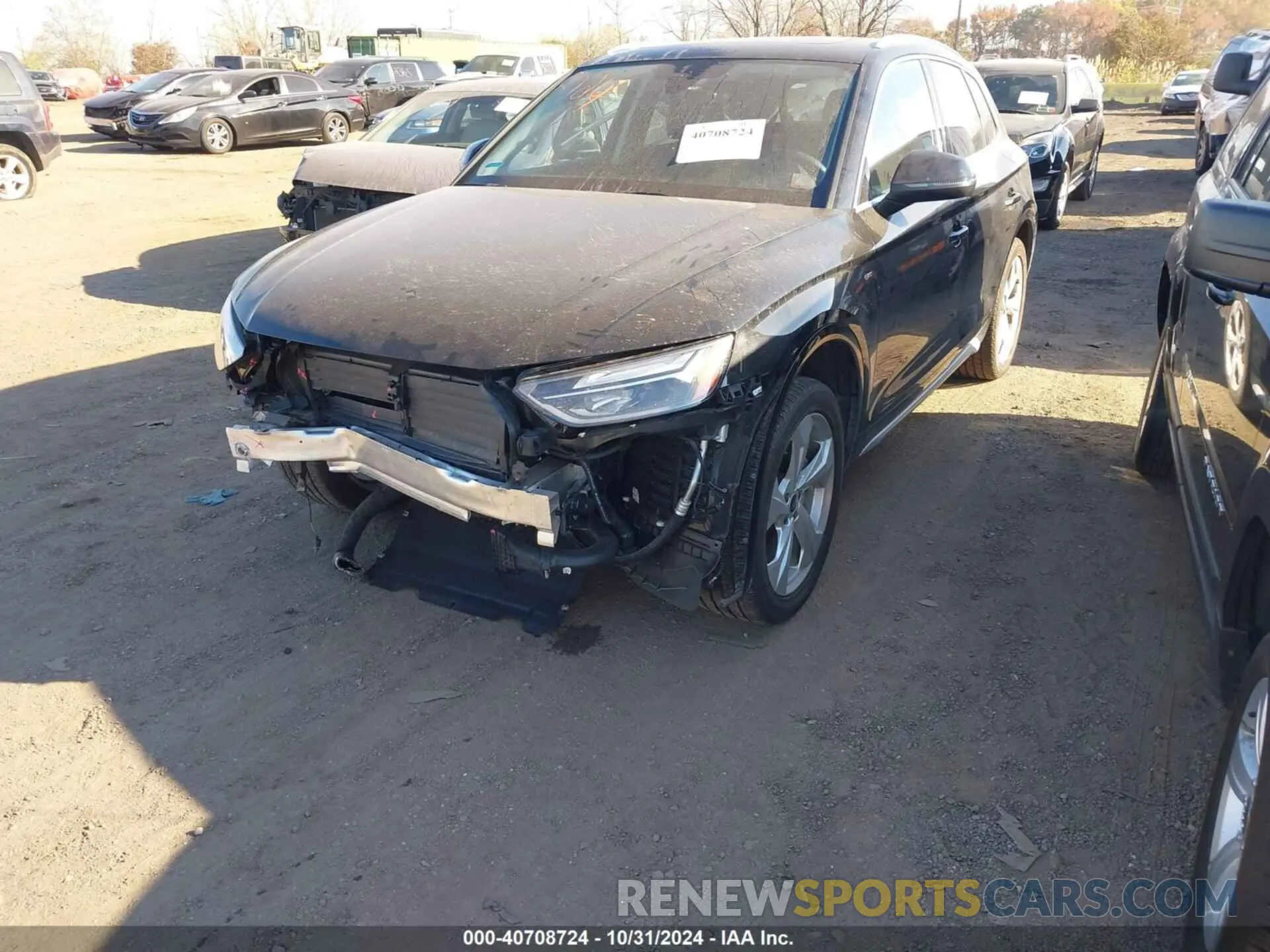 2 Photograph of a damaged car WA1EAAFY5P2021697 AUDI Q5 2023