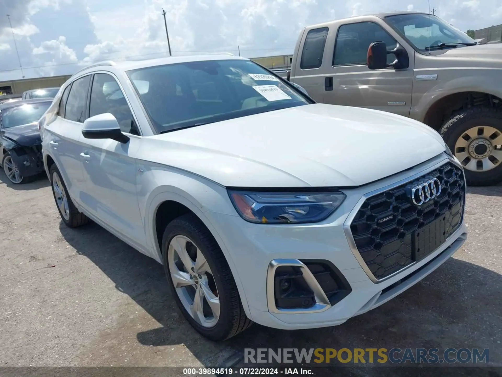 1 Фотография поврежденного автомобиля WA1EAAFY5P2122402 AUDI Q5 2023
