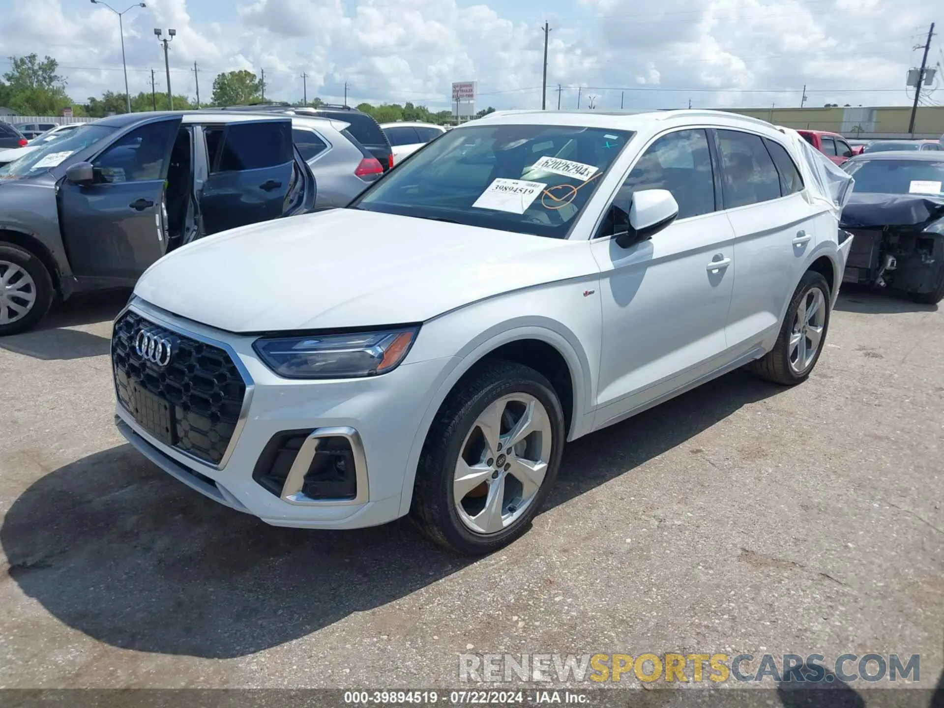 2 Фотография поврежденного автомобиля WA1EAAFY5P2122402 AUDI Q5 2023