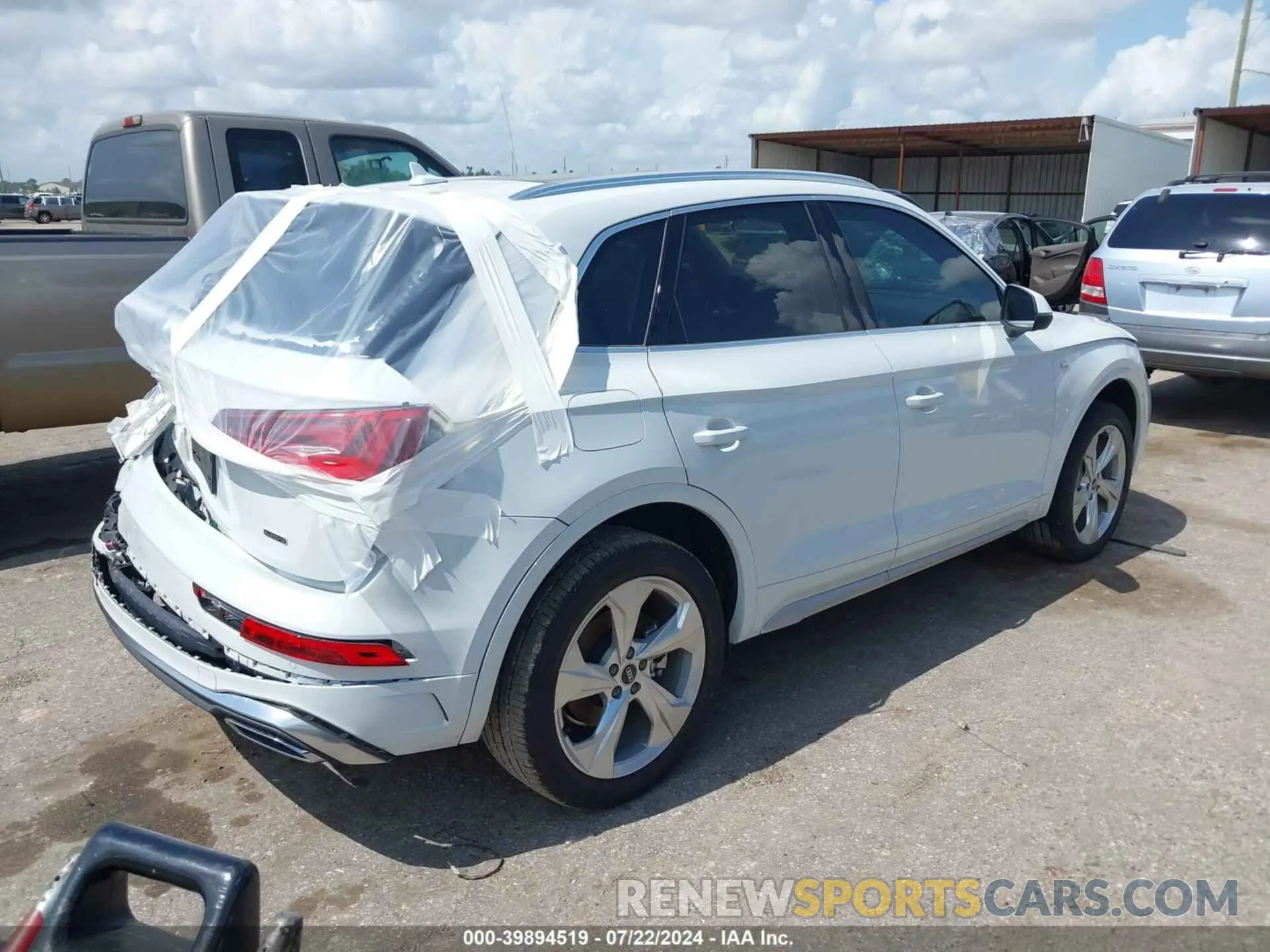 4 Фотография поврежденного автомобиля WA1EAAFY5P2122402 AUDI Q5 2023