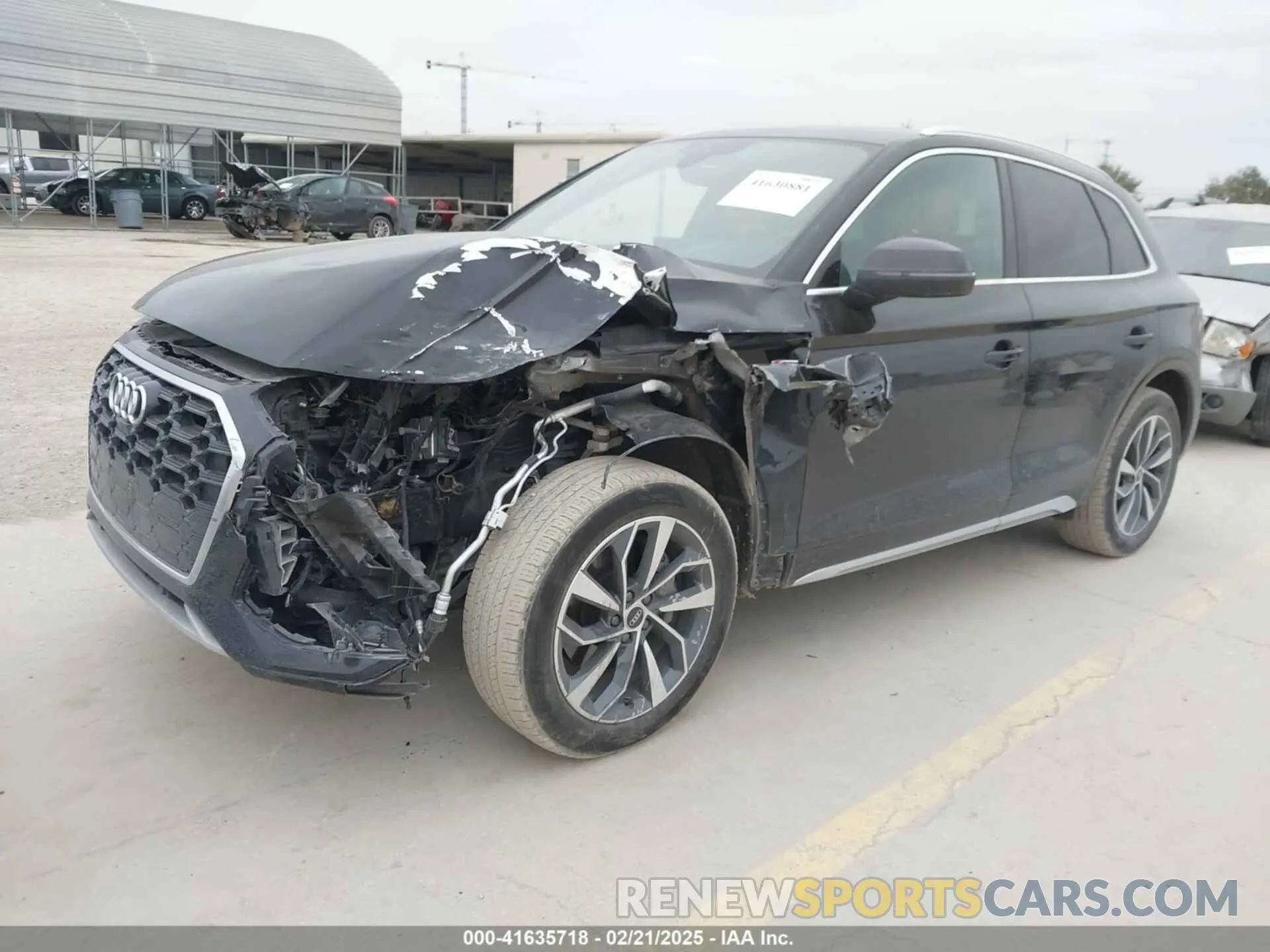 2 Photograph of a damaged car WA1EAAFY7P2002973 AUDI Q5 2023