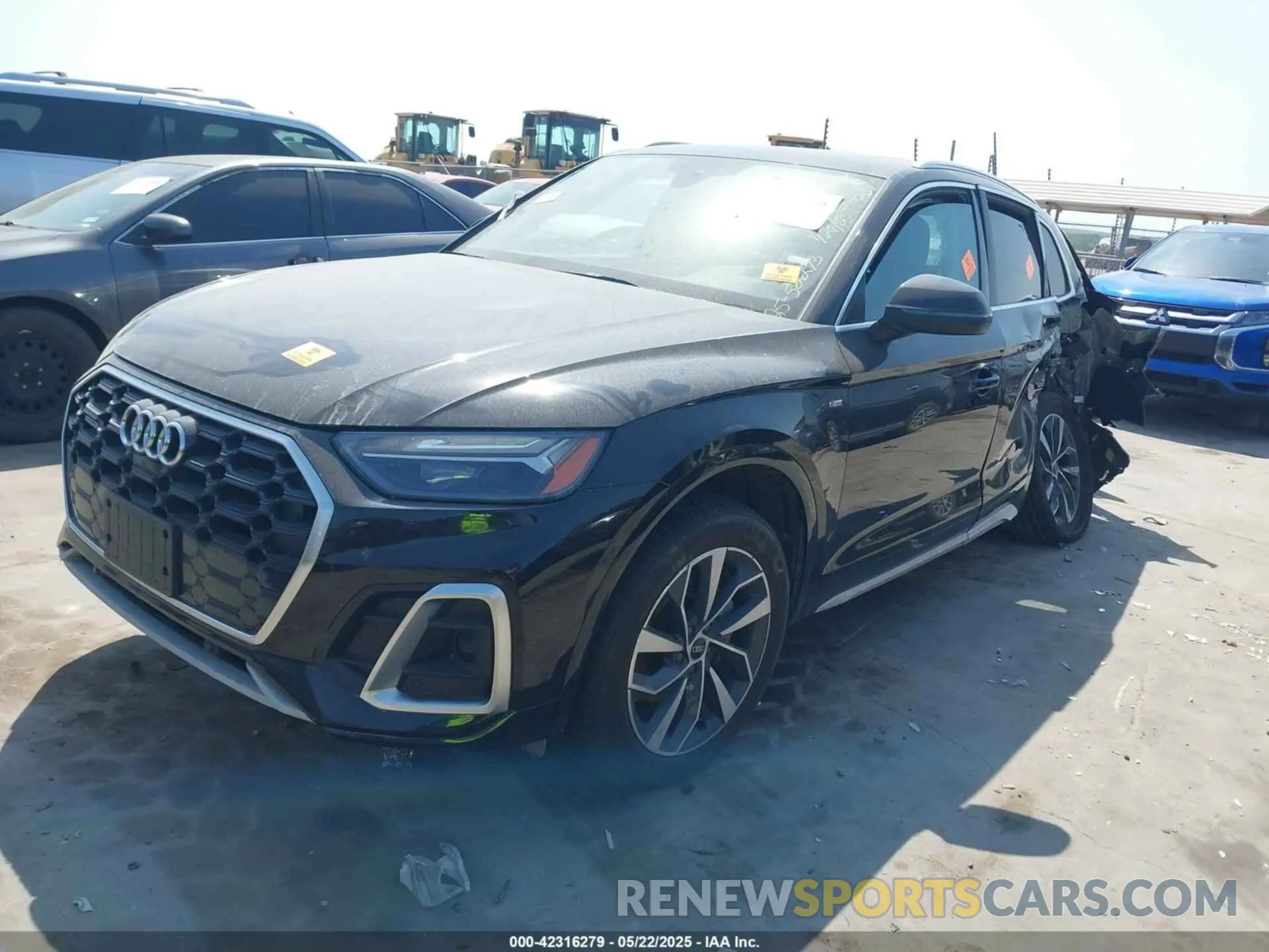 2 Photograph of a damaged car WA1EAAFYXP2056610 AUDI Q5 2023