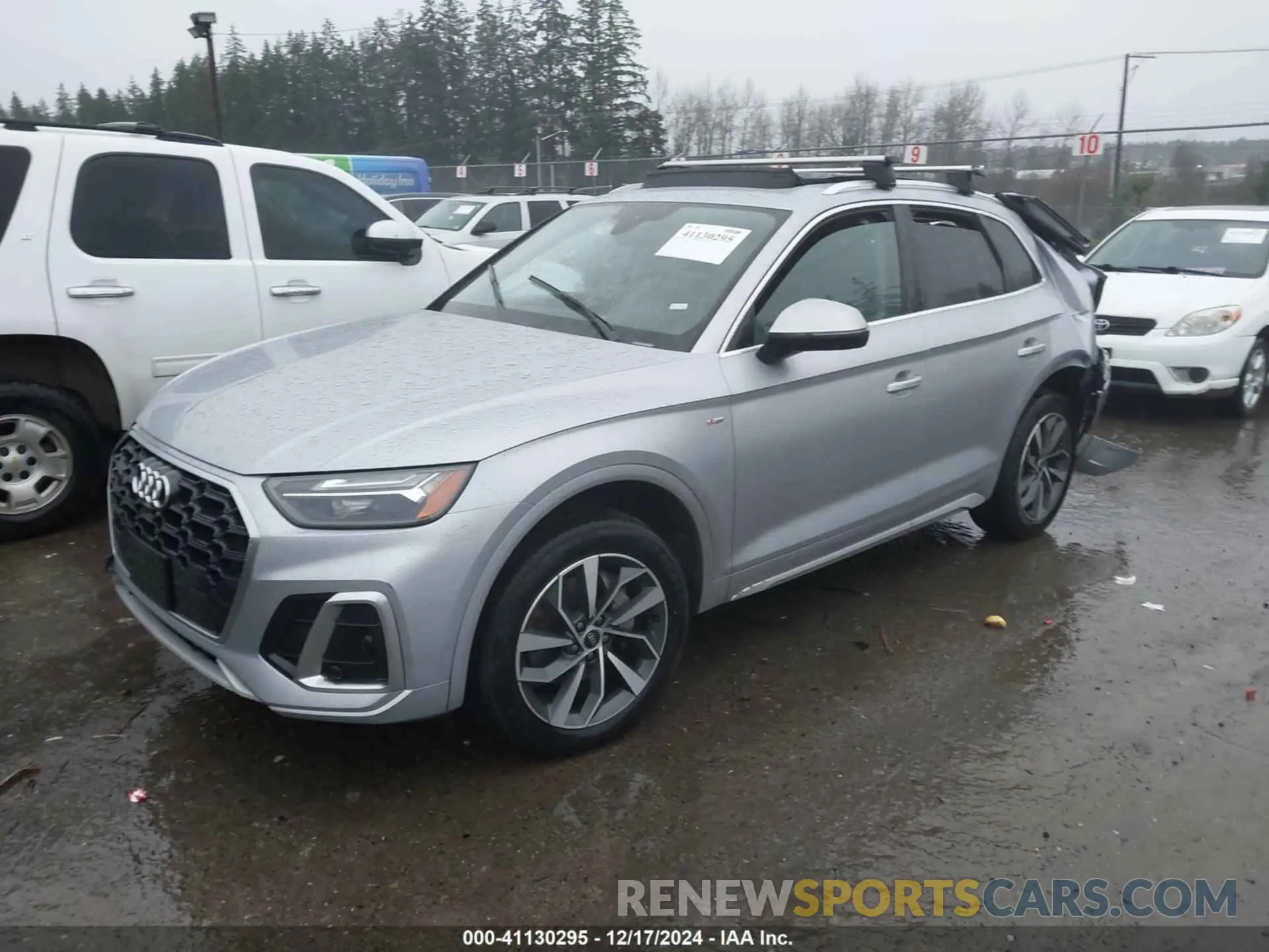 2 Фотография поврежденного автомобиля WA1EAAFYXP2120631 AUDI Q5 2023