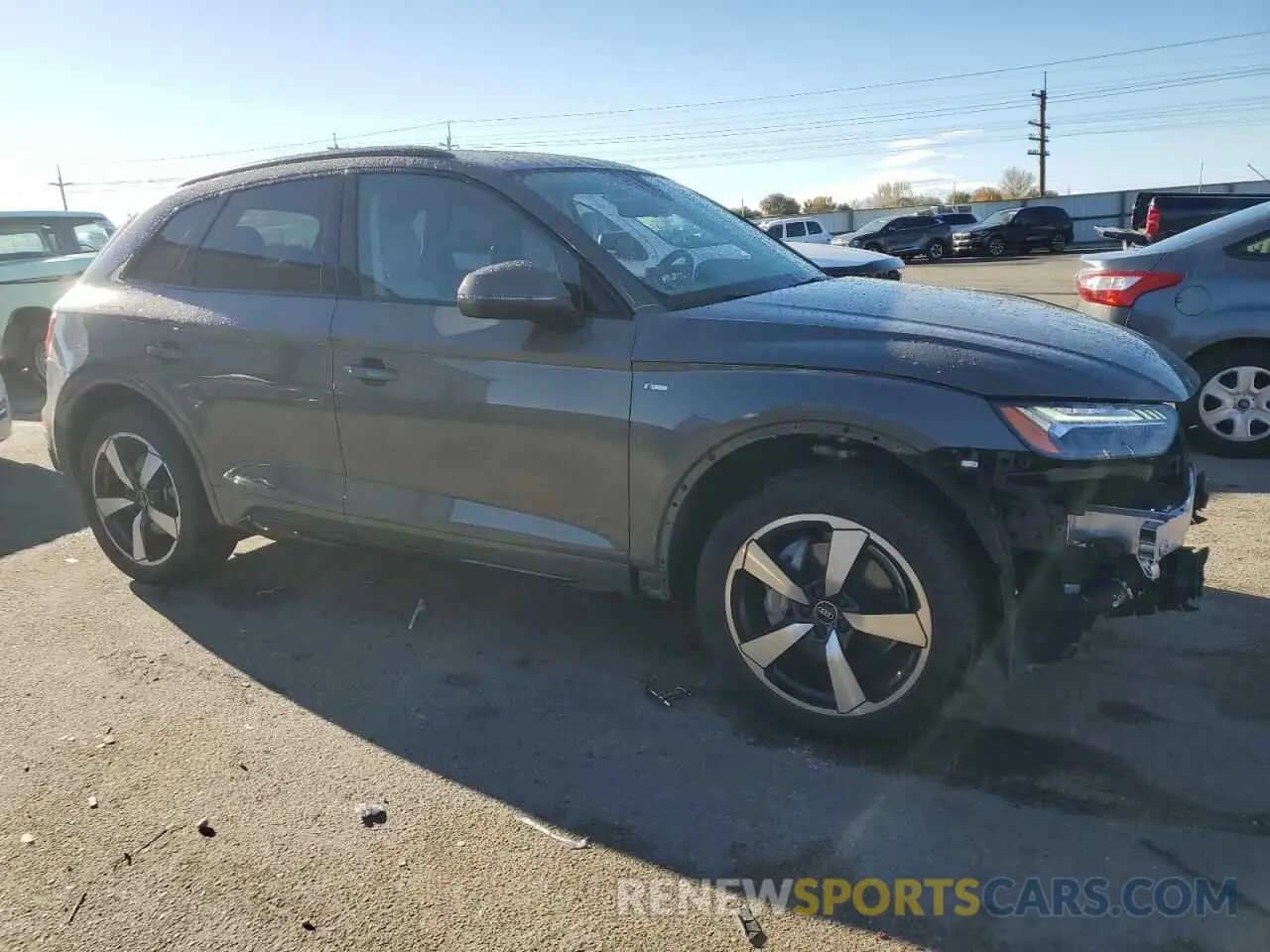 4 Фотография поврежденного автомобиля WA1FAAFY0P2141069 AUDI Q5 2023