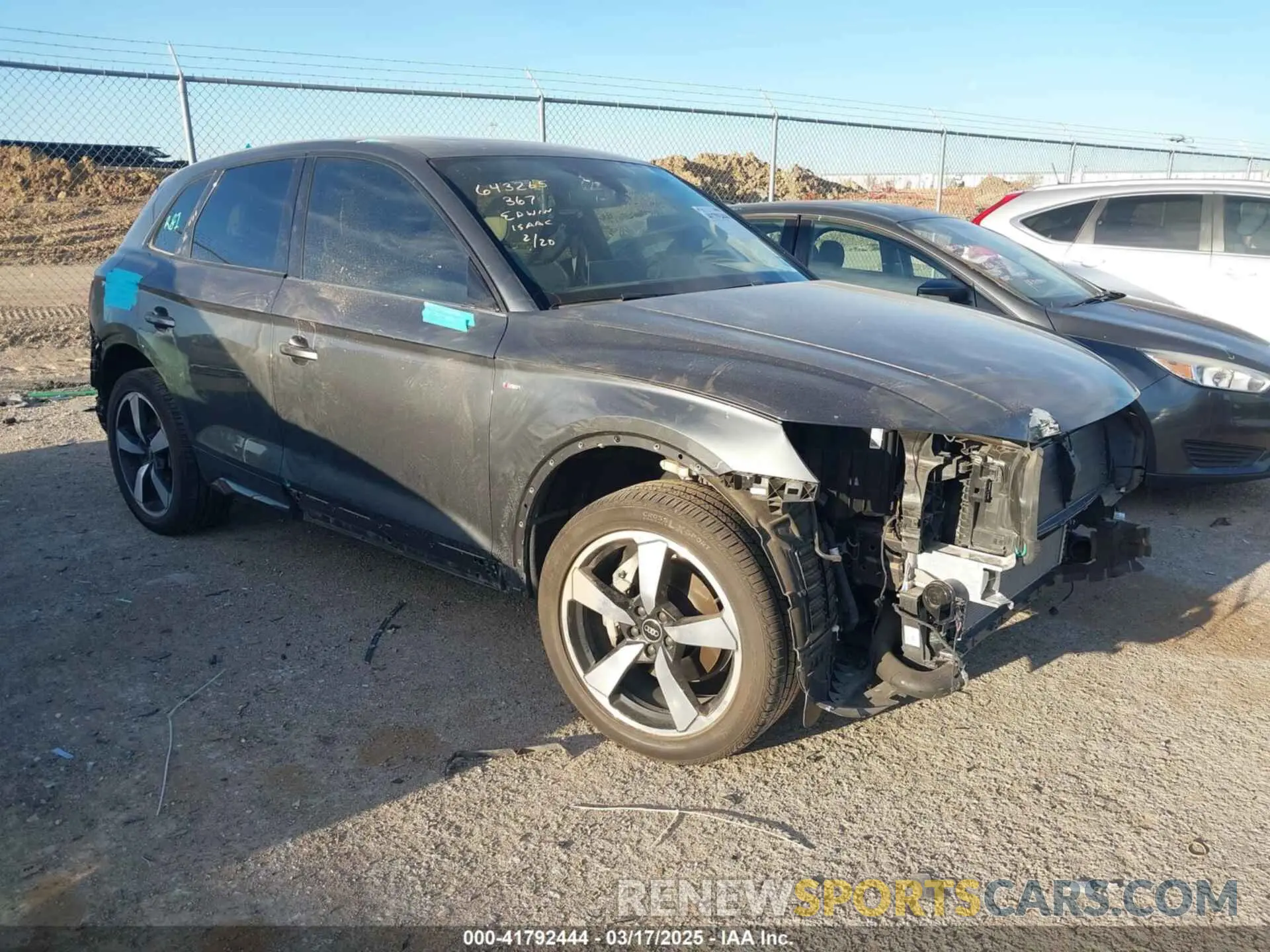 1 Photograph of a damaged car WA1FAAFY8P2167662 AUDI Q5 2023