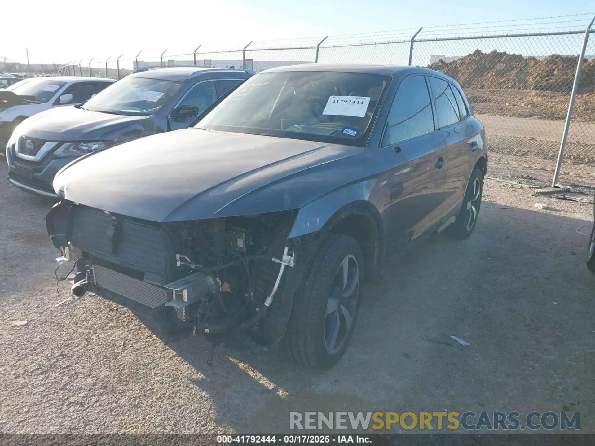 2 Photograph of a damaged car WA1FAAFY8P2167662 AUDI Q5 2023