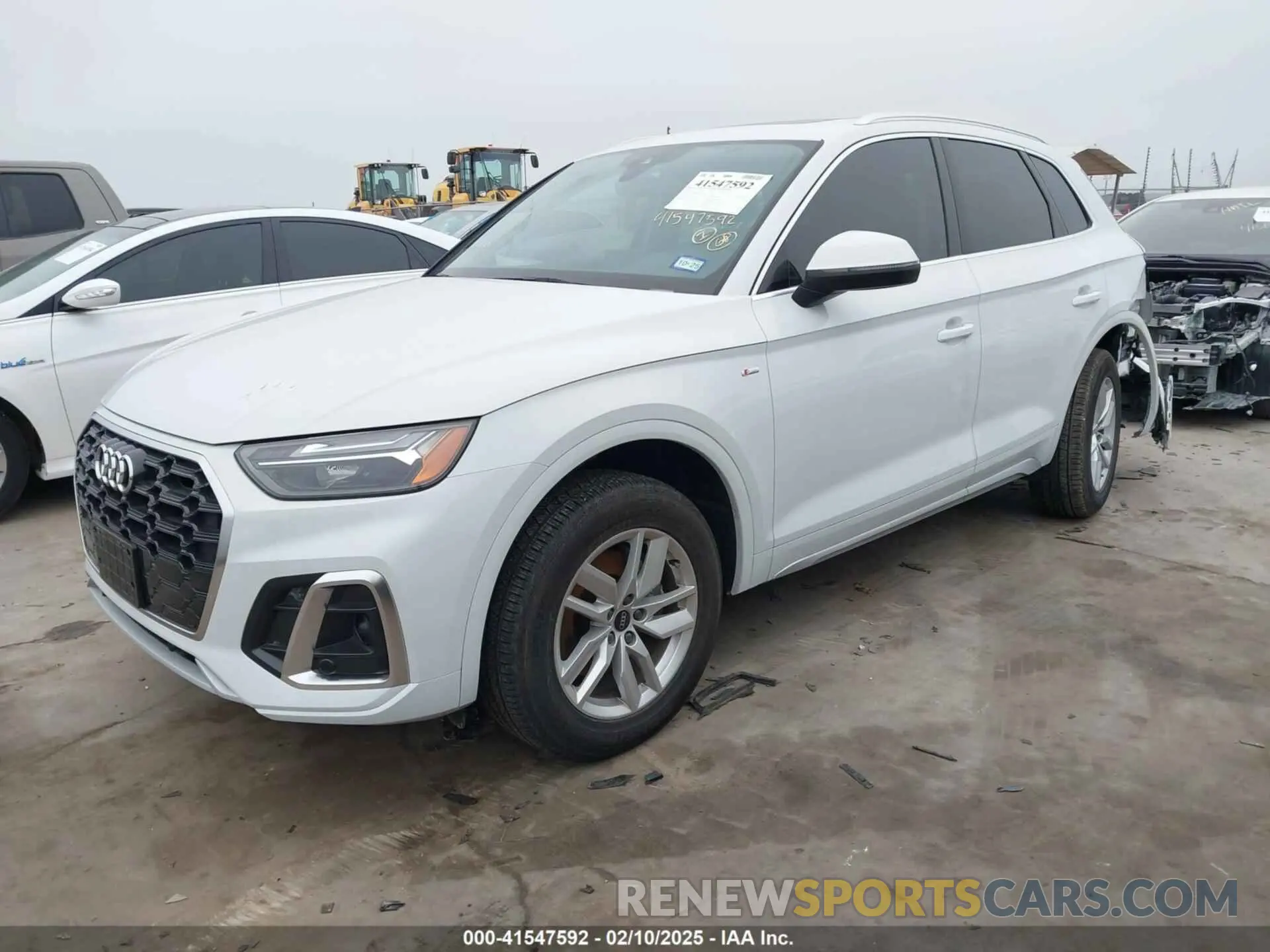 2 Фотография поврежденного автомобиля WA1GAAFY6P2135734 AUDI Q5 2023