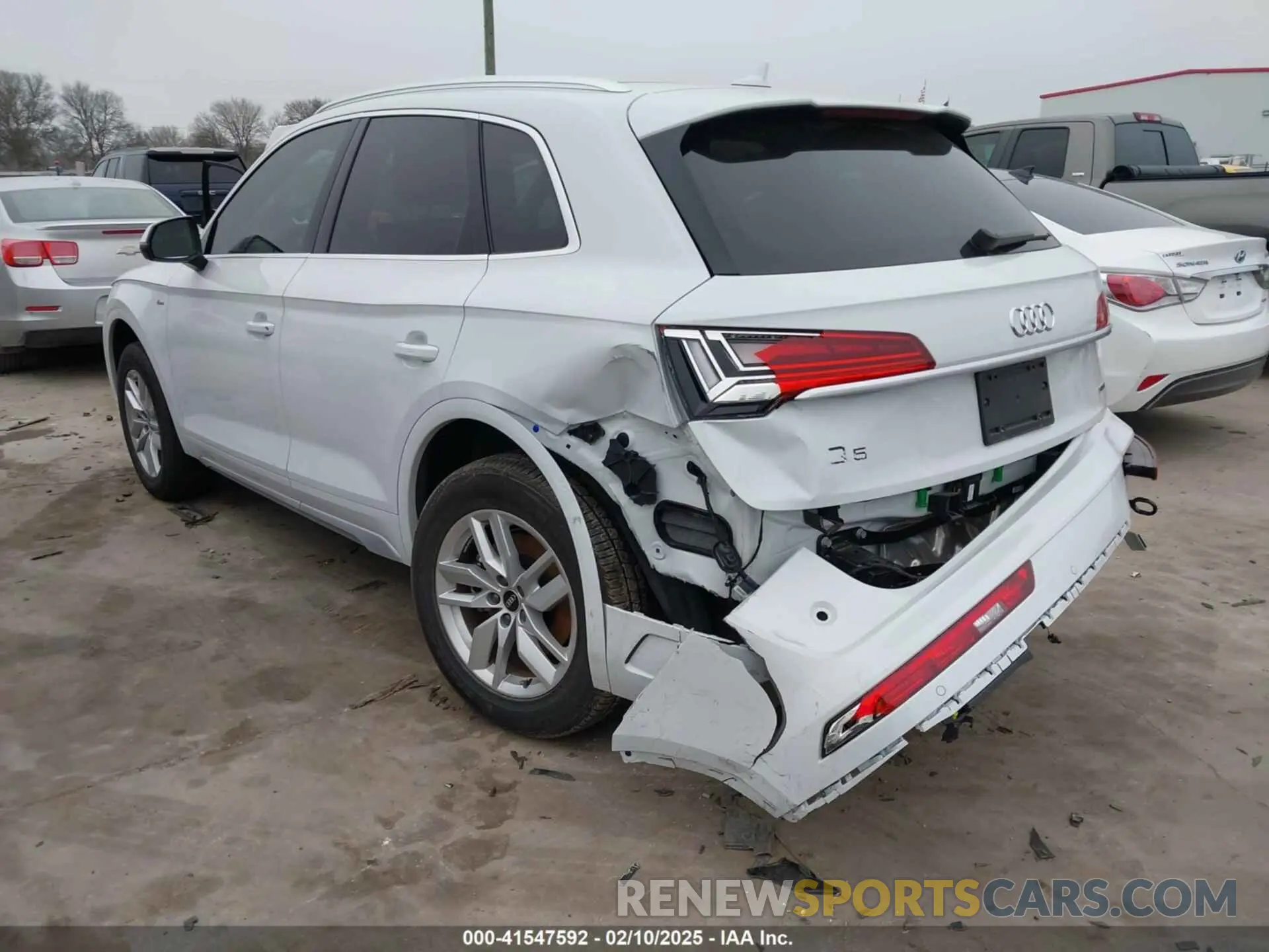 3 Фотография поврежденного автомобиля WA1GAAFY6P2135734 AUDI Q5 2023