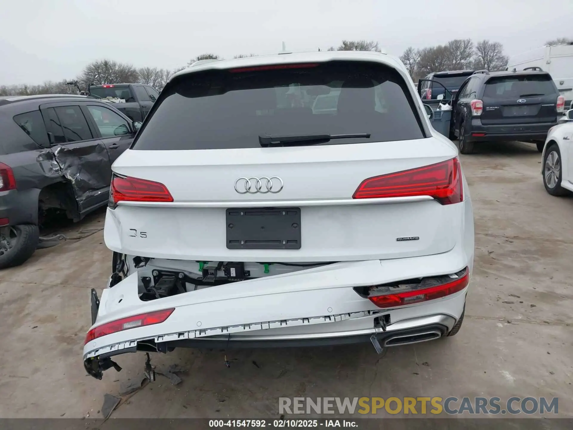 6 Фотография поврежденного автомобиля WA1GAAFY6P2135734 AUDI Q5 2023