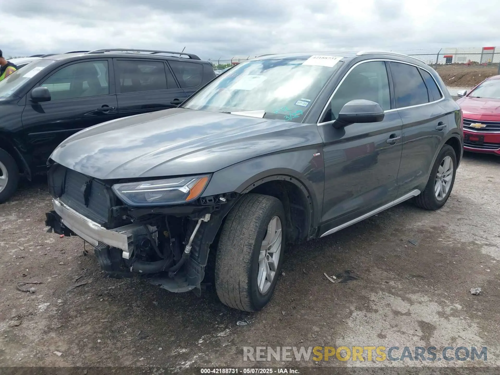 2 Фотография поврежденного автомобиля WA1GAAFY8P2034467 AUDI Q5 2023