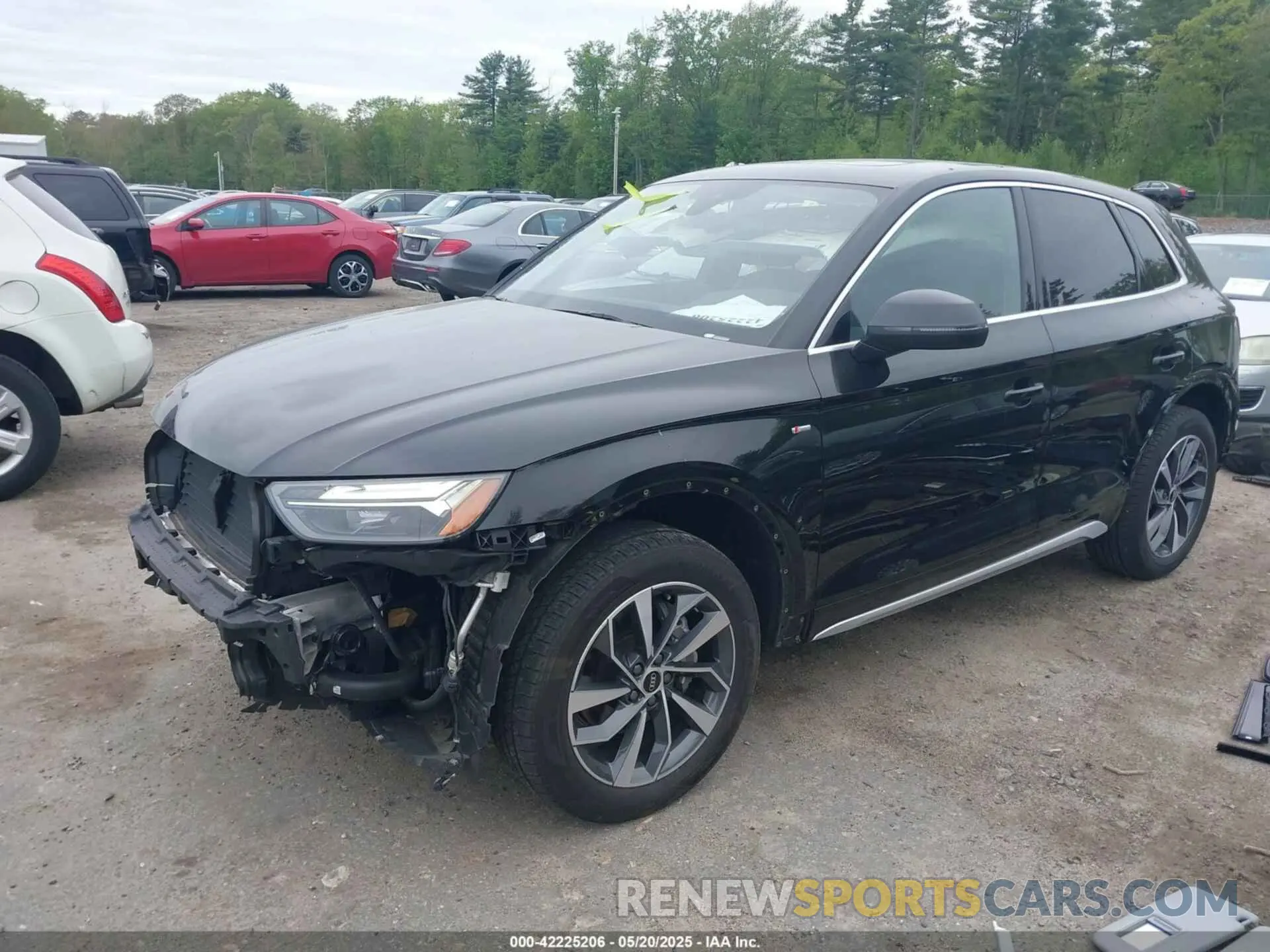 2 Photograph of a damaged car WA1GAAFYXP2068698 AUDI Q5 2023