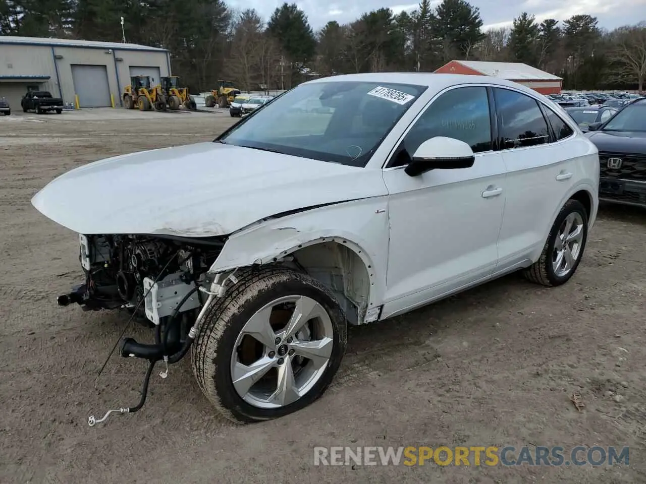 1 Photograph of a damaged car WA14AAFY3R2106861 AUDI Q5 2024