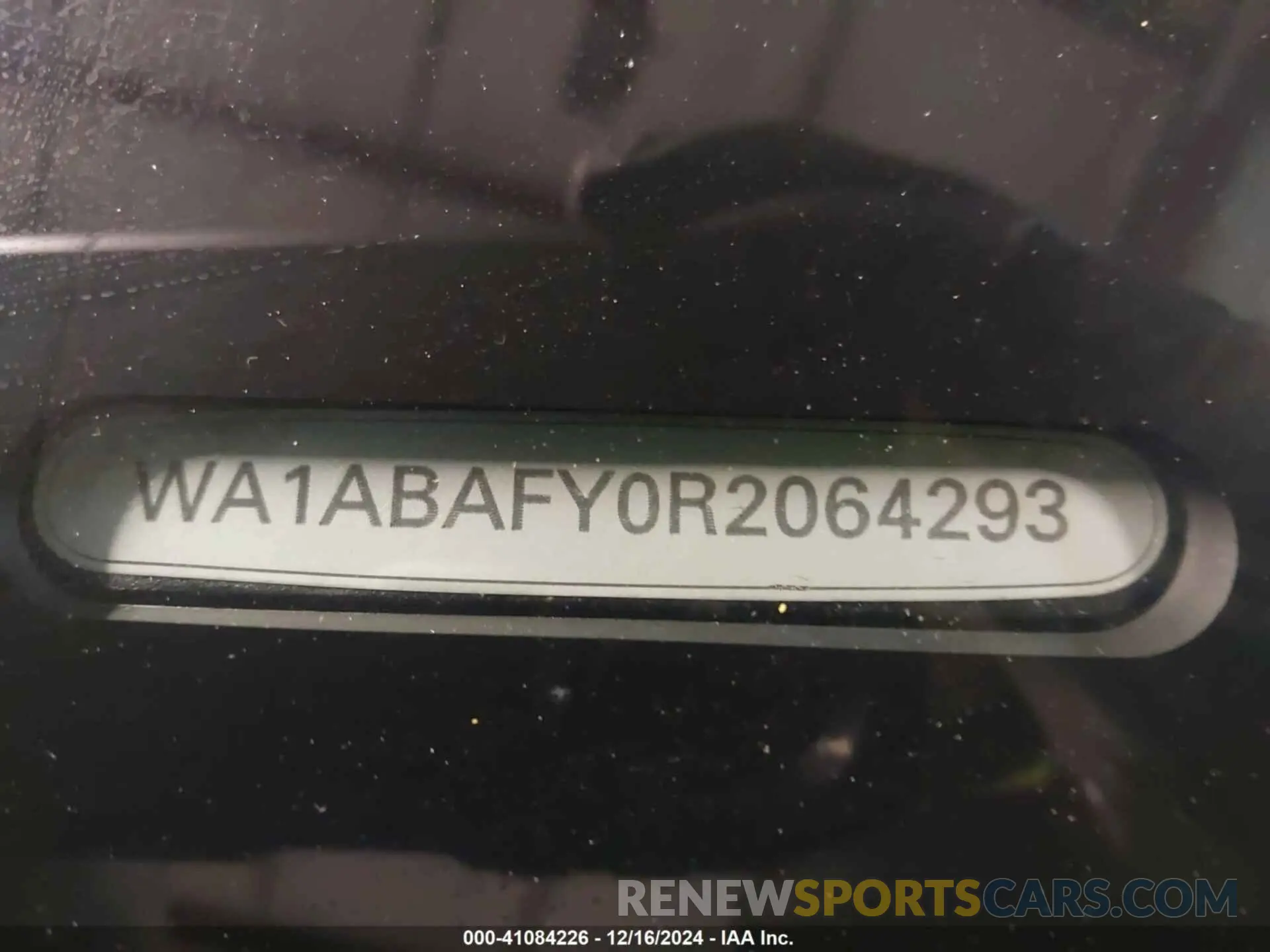 17 Фотография поврежденного автомобиля WA1ABAFY0R2064293 AUDI Q5 2024